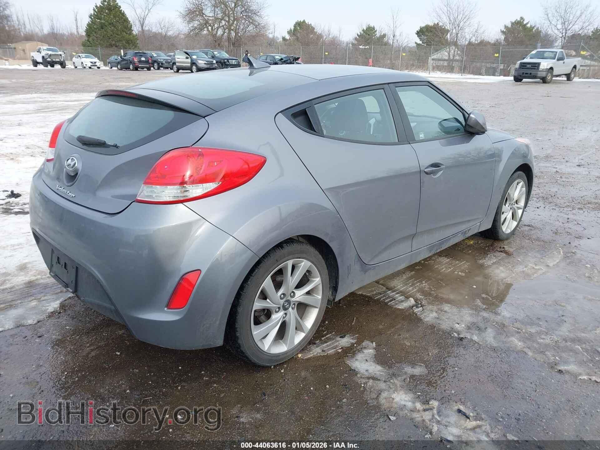 2017 HYUNDAI VELOSTER - VIN: KMHTC6AD4HU307552 - Фото 4