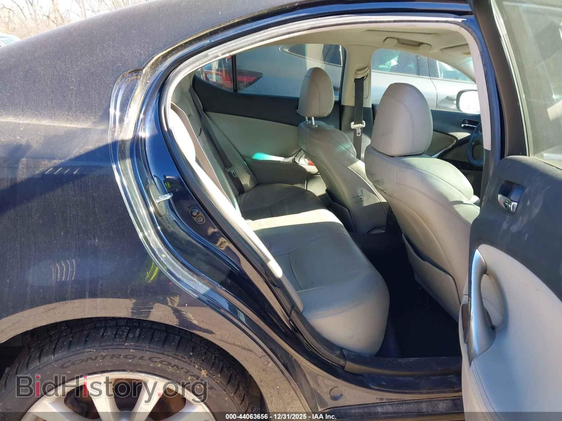 2007 LEXUS IS 250 - VIN: JTHCK262X72014464 - Photo 8