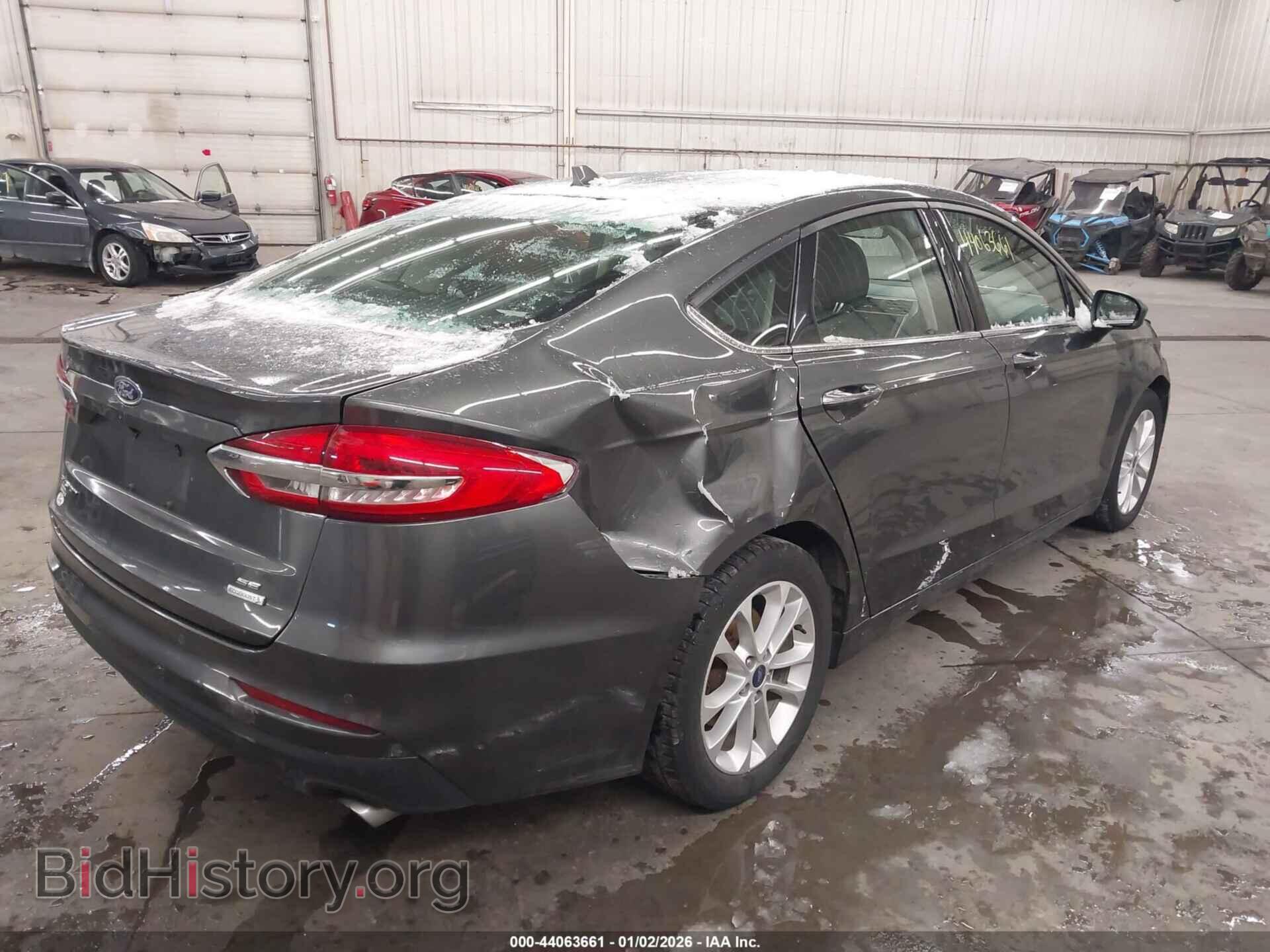 2019 FORD FUSION - VIN: 3FA6P0HD3KR284178 - Фото 4