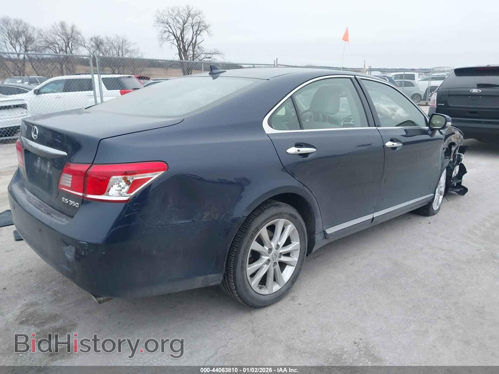 2011 LEXUS ES 350 - VIN: JTHBK1EG5B2440056 - Photo 4