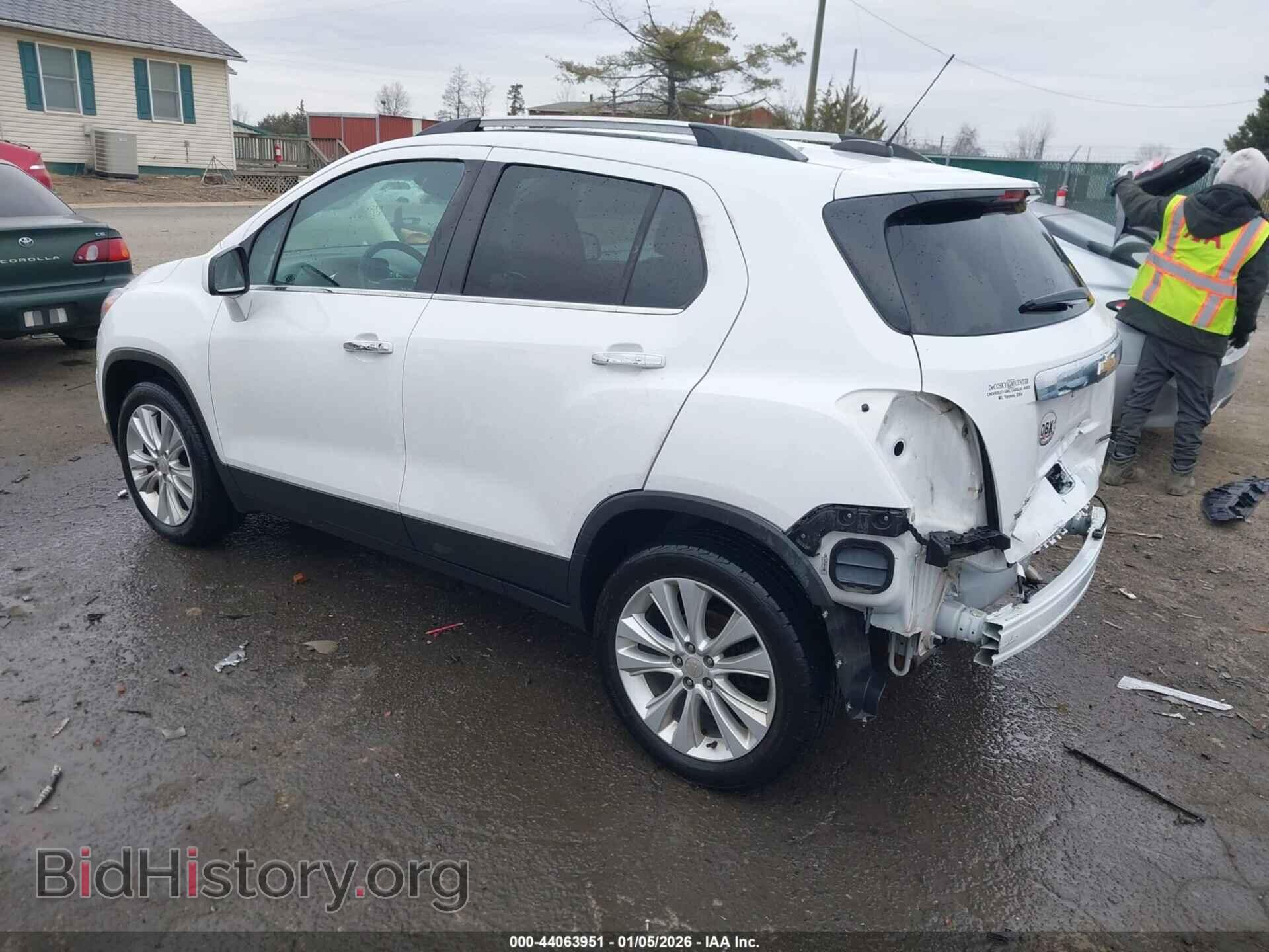 2017 CHEVROLET TRAX - VIN: 3GNCJRSB3HL193750 - Фото 3