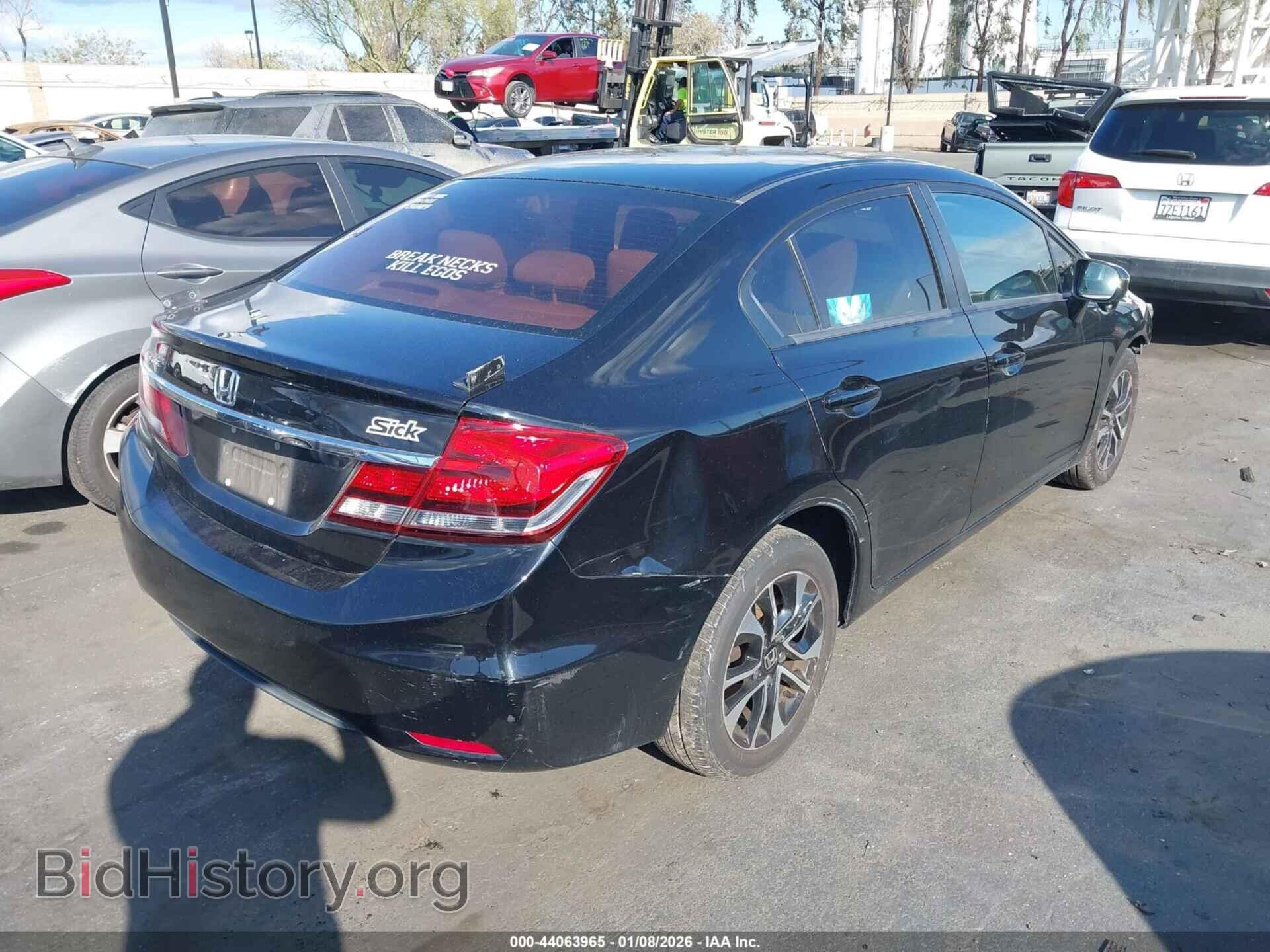 2015 HONDA CIVIC - VIN: 2HGFB2F80FH549765 - Фото 4