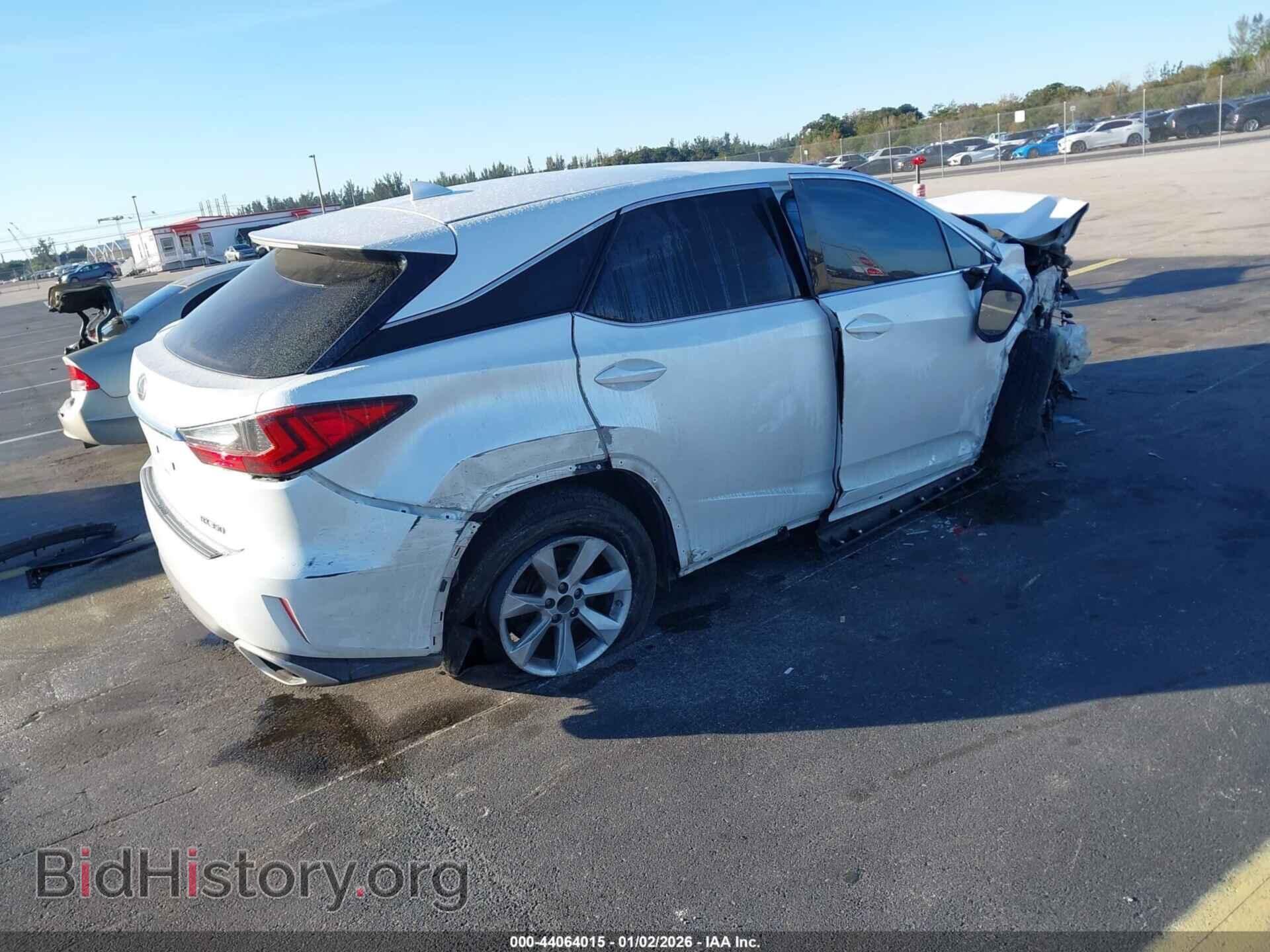 2016 LEXUS RX 350 - VIN: 2T2ZZMCA4GC001818 - Фото 4