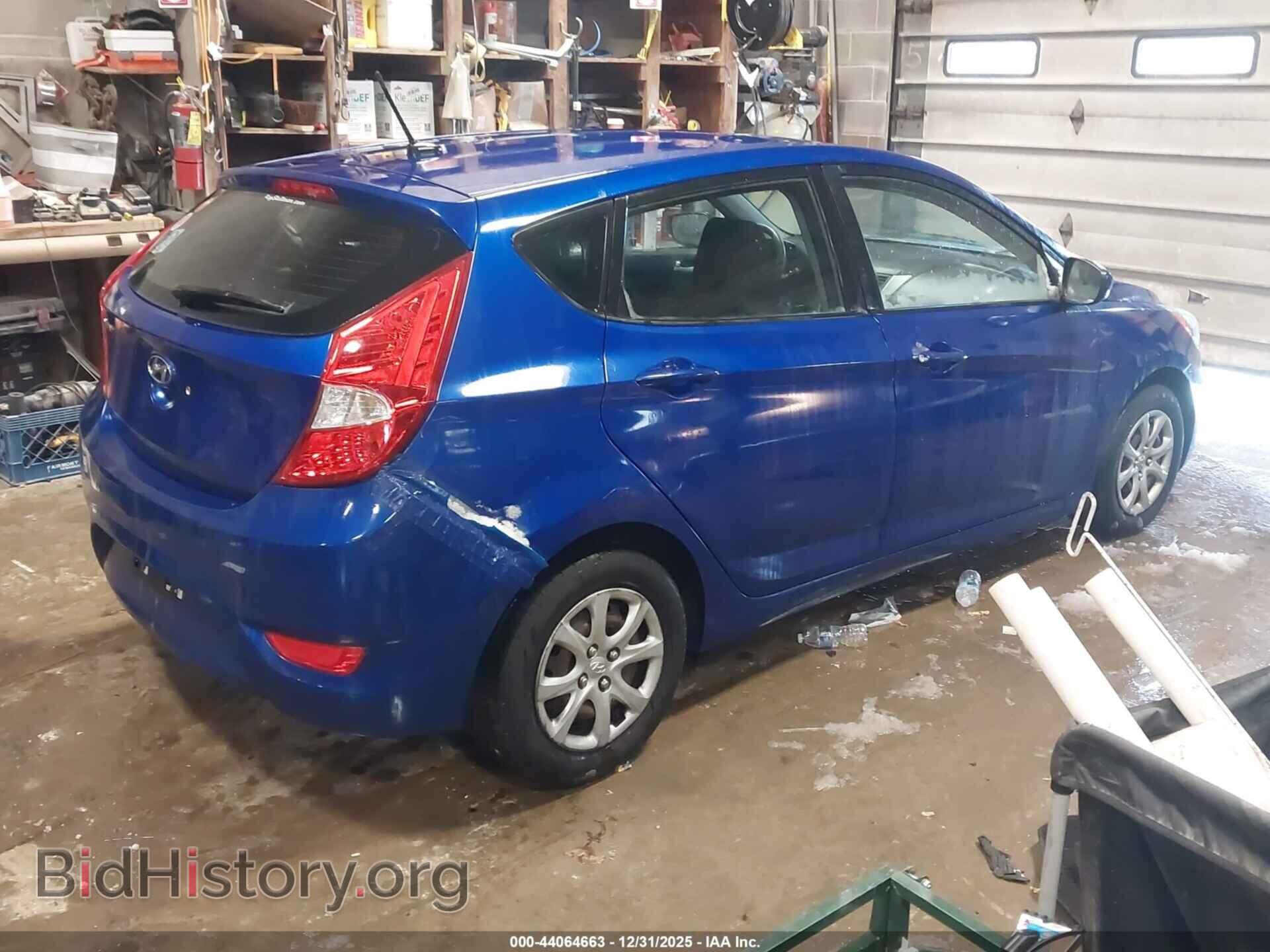 2012 HYUNDAI ACCENT - VIN: KMHCT5AE3CU045096 - Фото 4