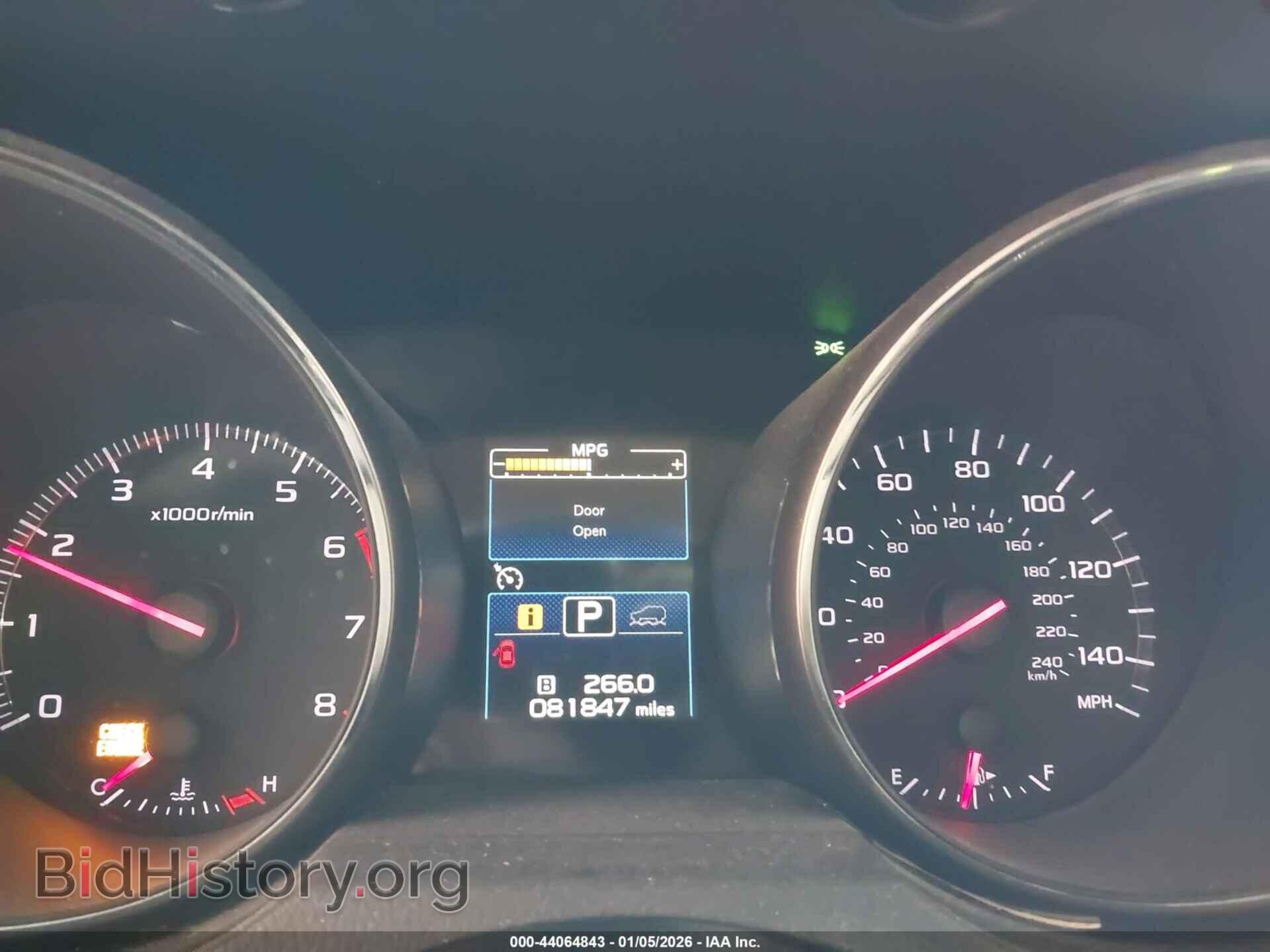 2016 SUBARU OUTBACK - VIN: 4S4BSAAC9G3303896 - Фото 7