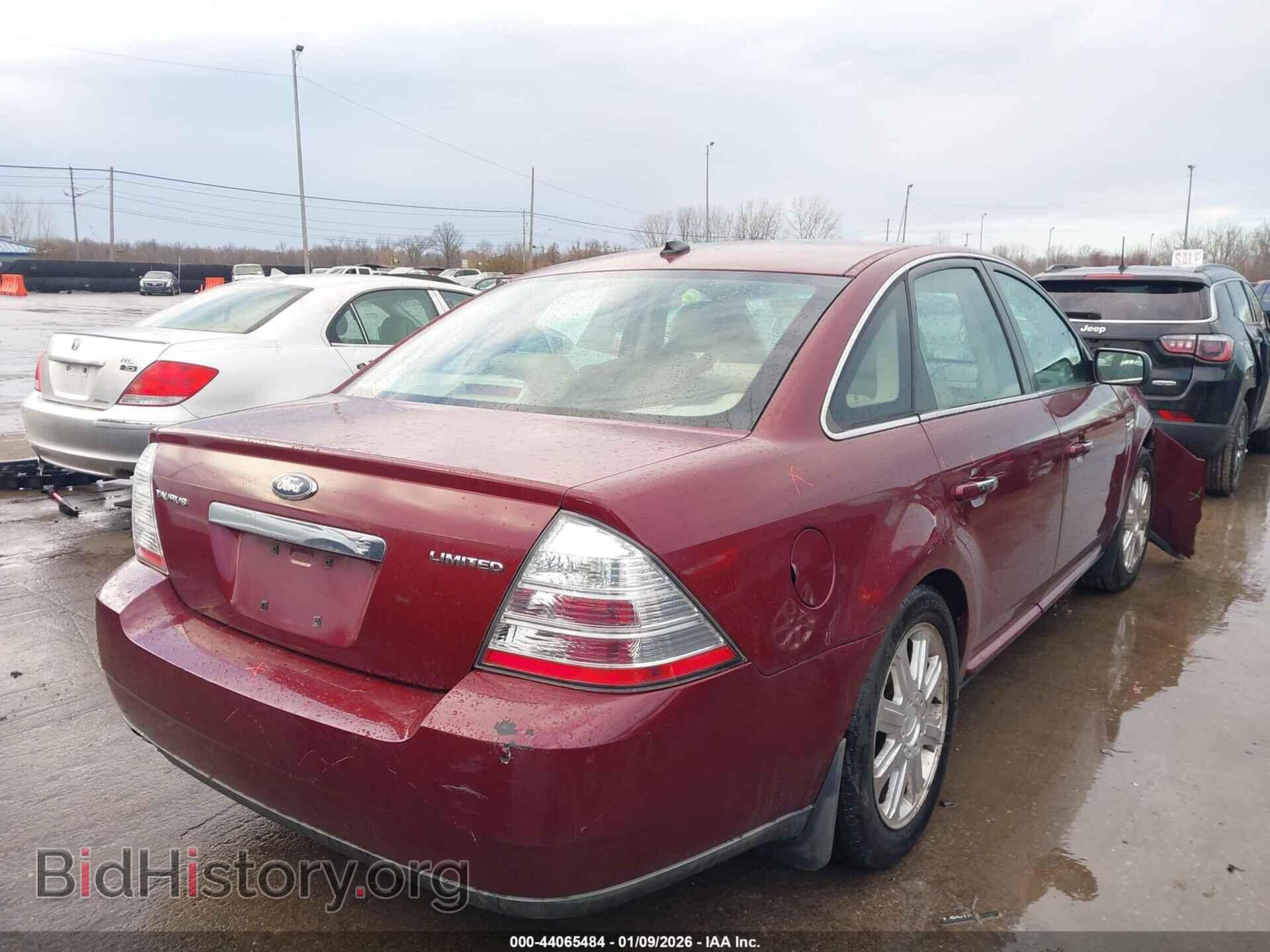 2008 FORD TAURUS - VIN: 1FAHP25W28G146898 - Фото 4