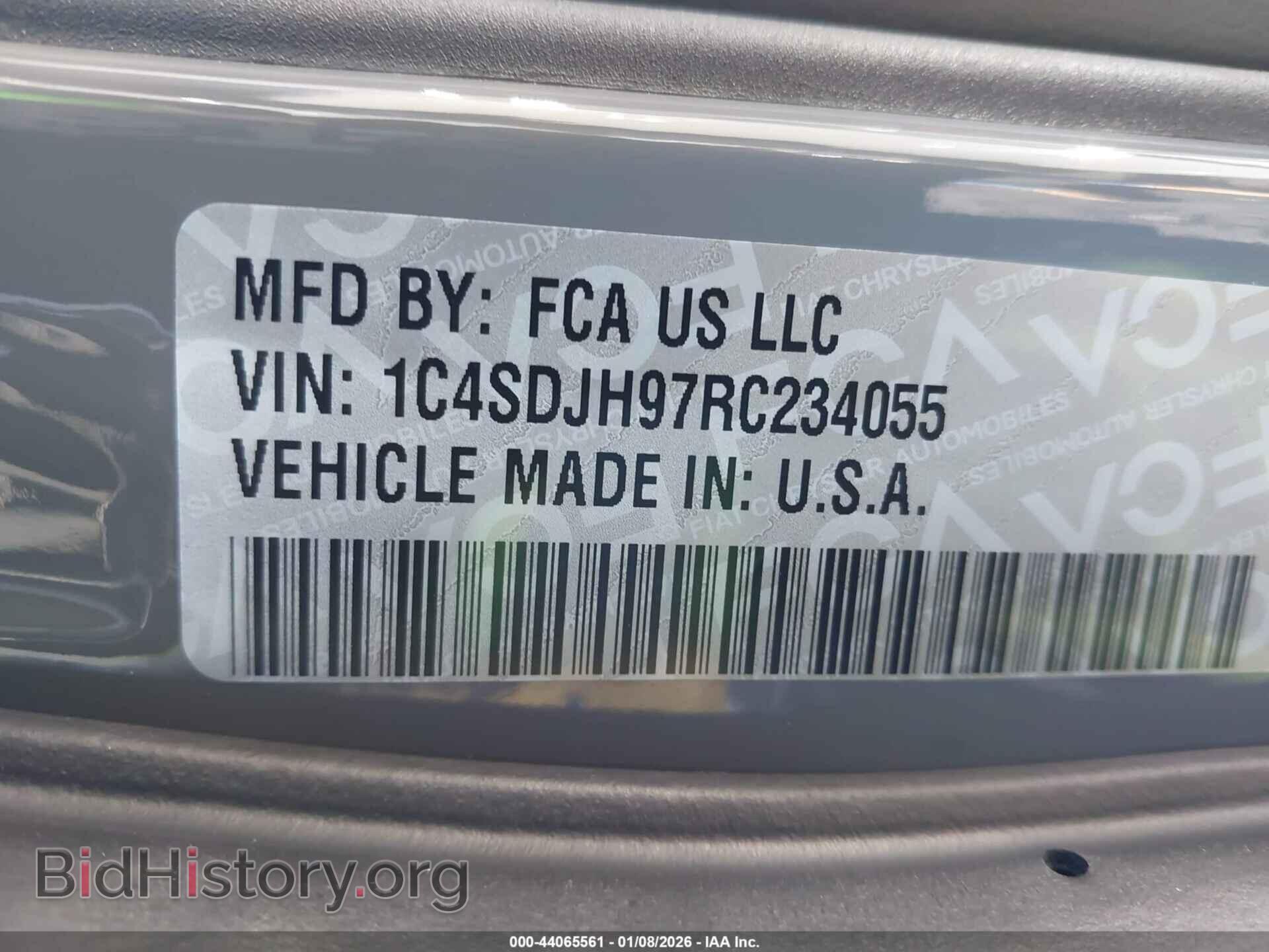 2024 DODGE DURANGO - VIN: 1C4SDJH97RC234055 - Фото 9