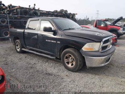 2012 RAM 1500 ST, черный — VIN 1C6RD6KT9CS123544, IAAI