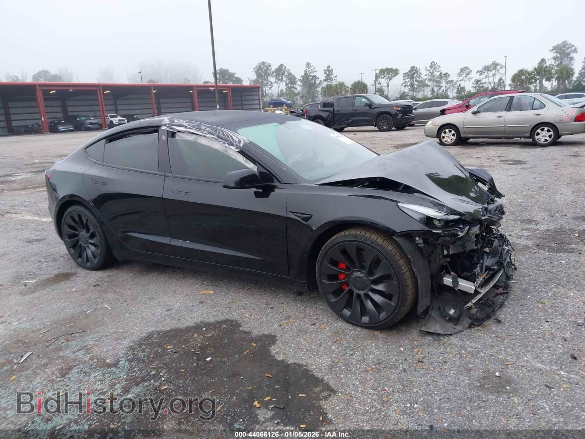 Photo 5YJ3E1EC7MF079410 - TESLA MODEL 3 2021