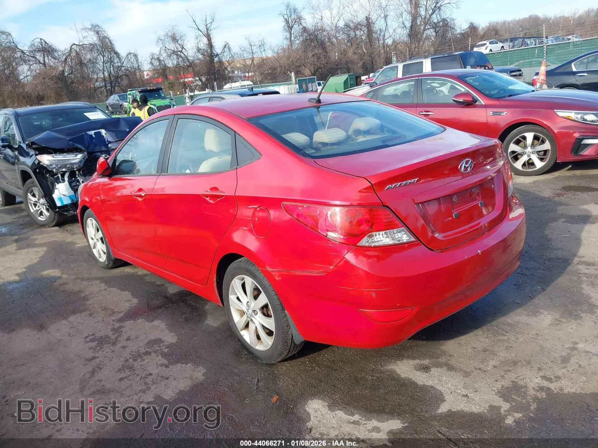 2012 HYUNDAI ACCENT - VIN: KMHCU4AE3CU060432 - Фото 3
