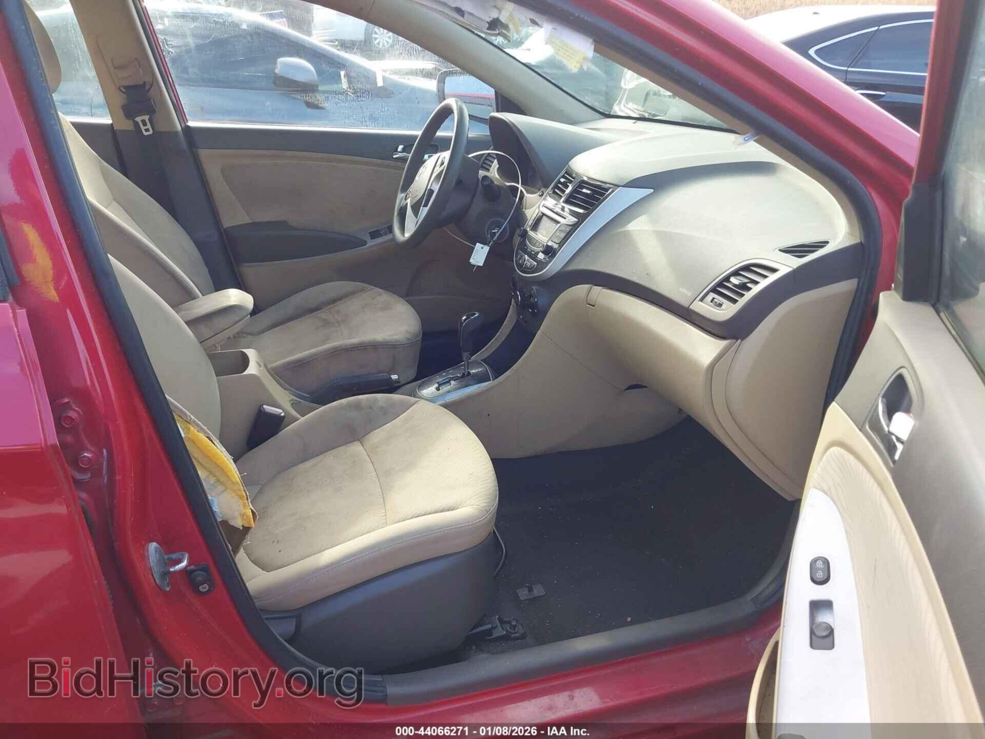 2012 HYUNDAI ACCENT - VIN: KMHCU4AE3CU060432 - Фото 5