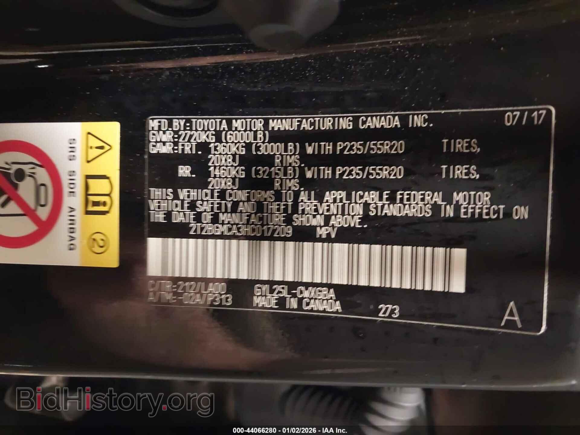 2017 LEXUS RX 450H - VIN: 2T2BGMCA3HC017209 - Фото 9