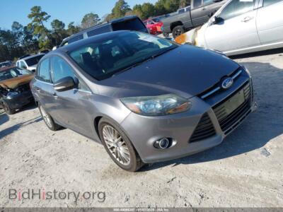 2014 Ford FOCUS Titanium, серый — VIN 1FADP3J25EL395772, IAAI