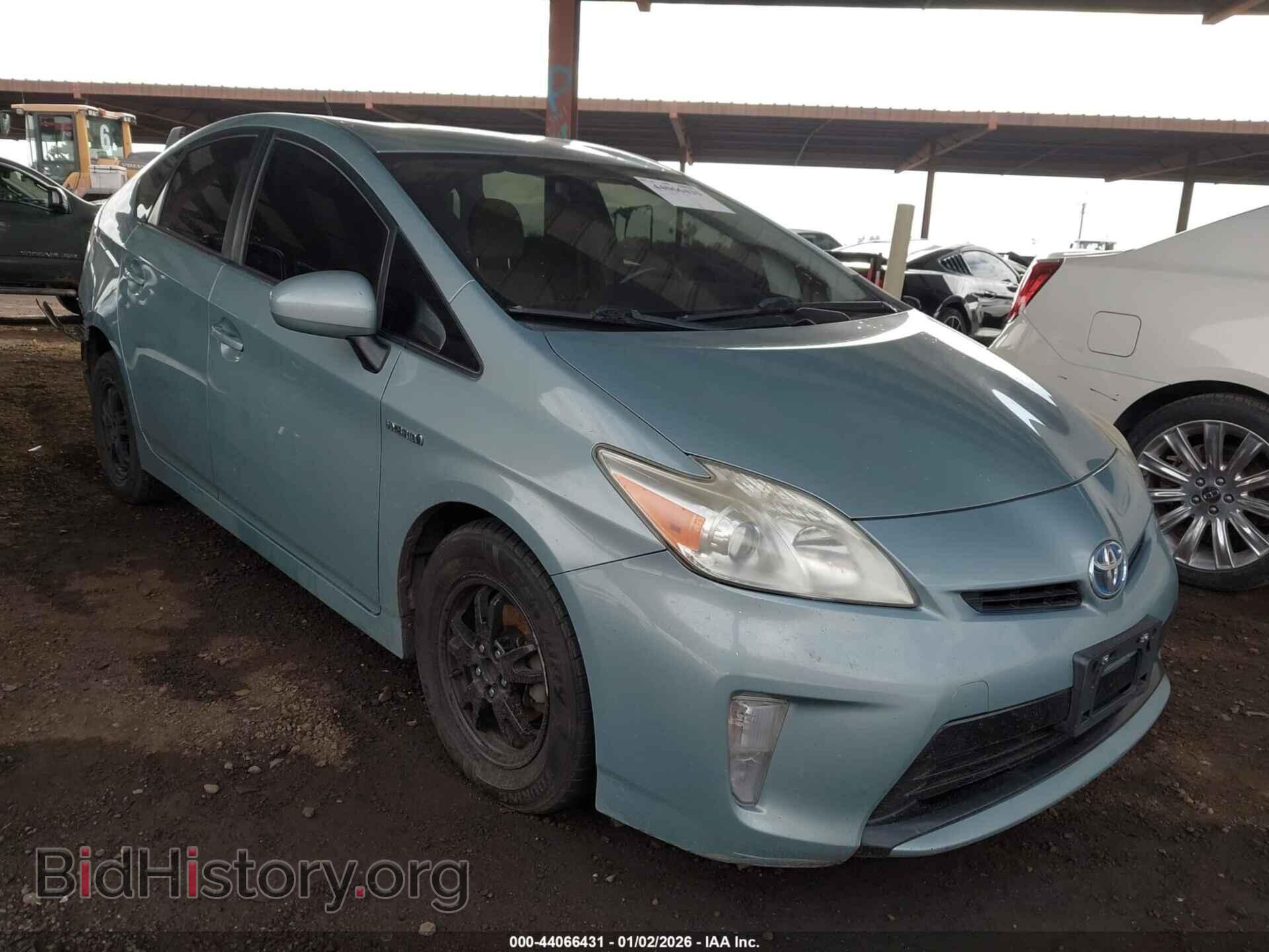 Photo JTDKN3DU4C1608000 - TOYOTA PRIUS 2012