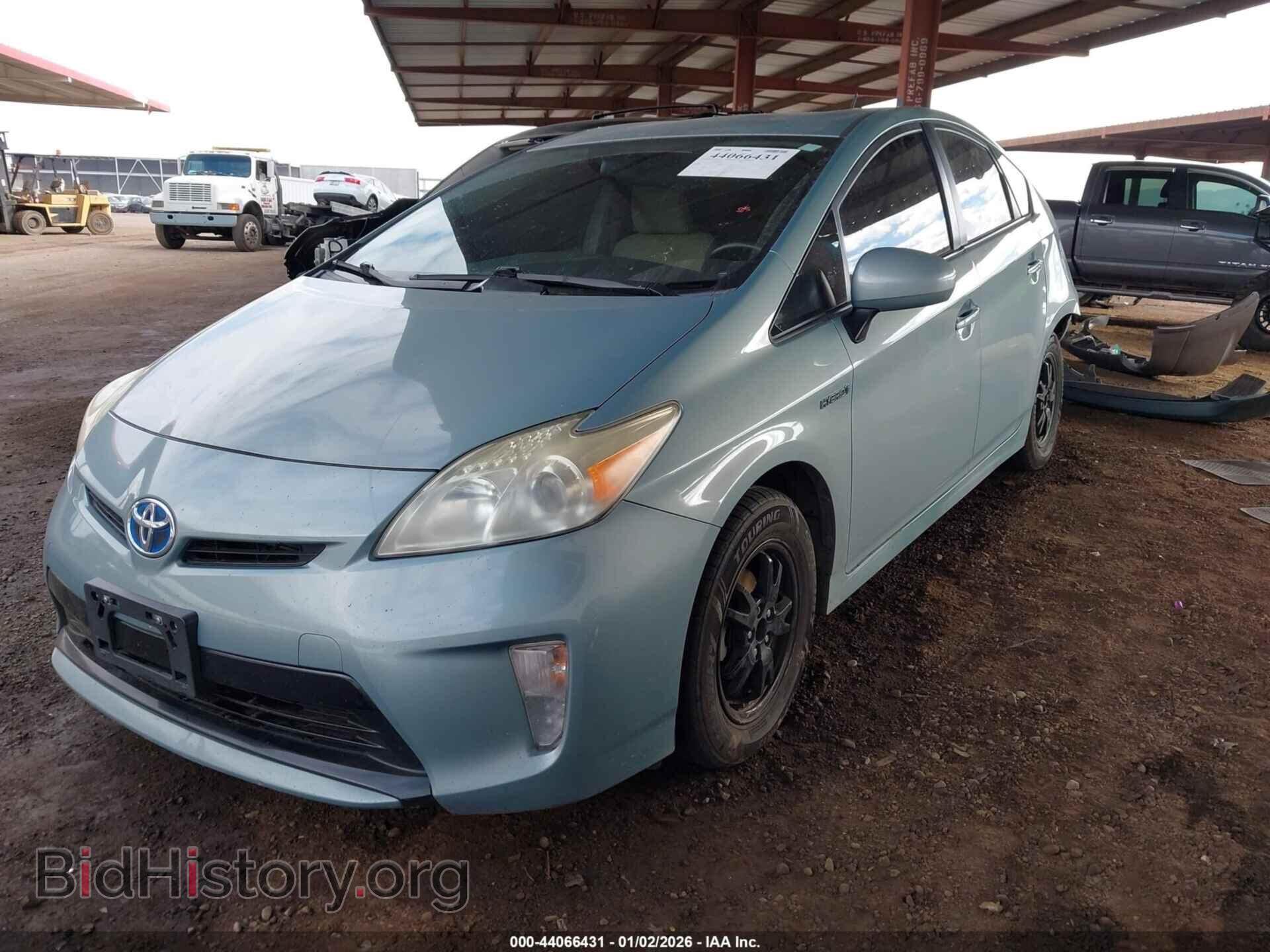 2012 TOYOTA PRIUS - VIN: JTDKN3DU4C1608000 - Фото 2
