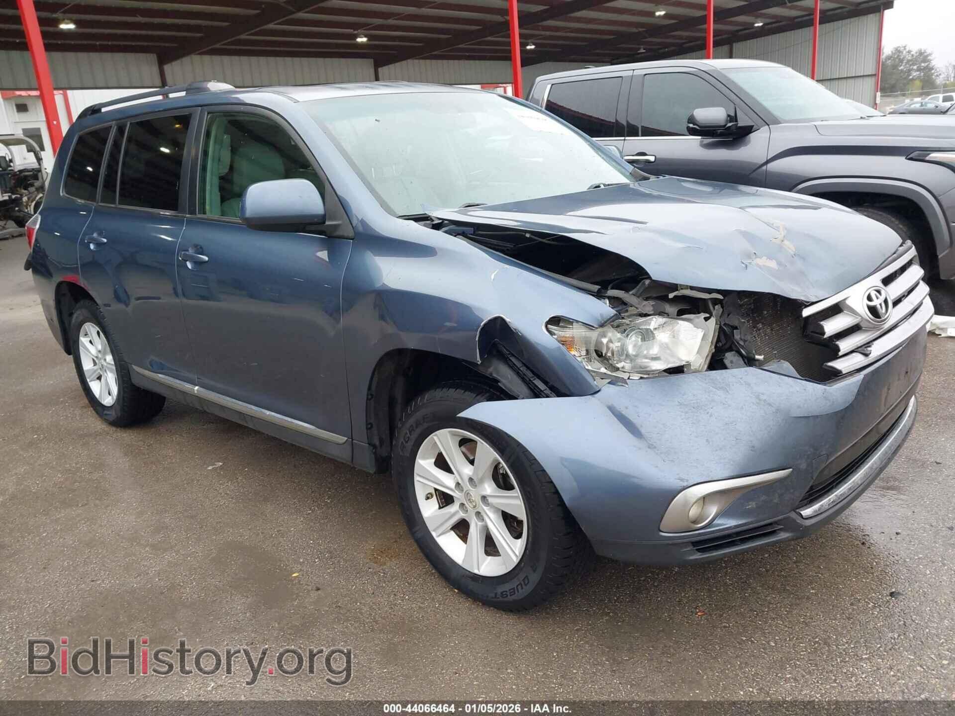 Фотография 5TDZK3EH8DS093256 - TOYOTA HIGHLANDER 2013