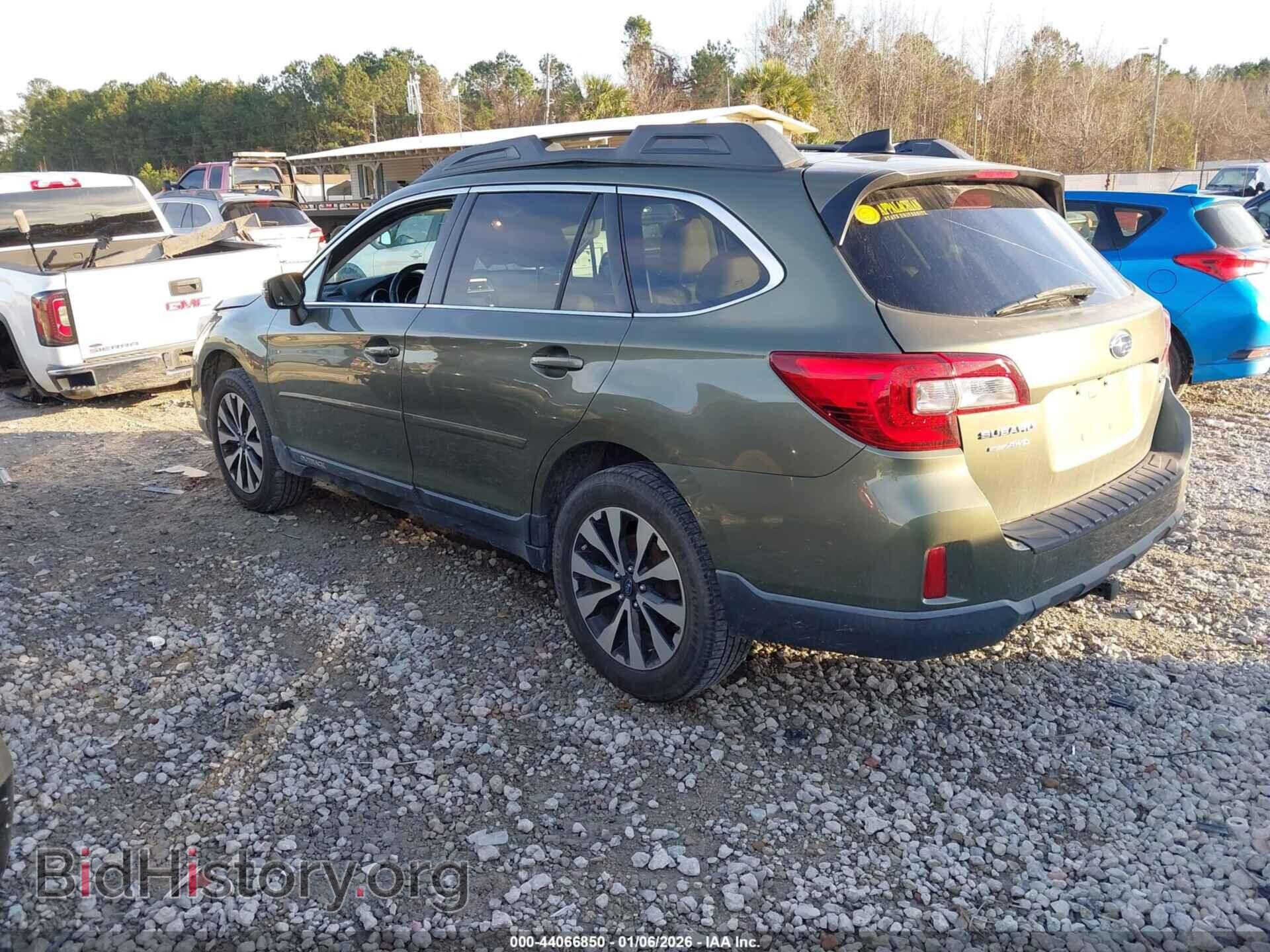 2016 SUBARU OUTBACK - VIN: 4S4BSAJC5G3227710 - Фото 3