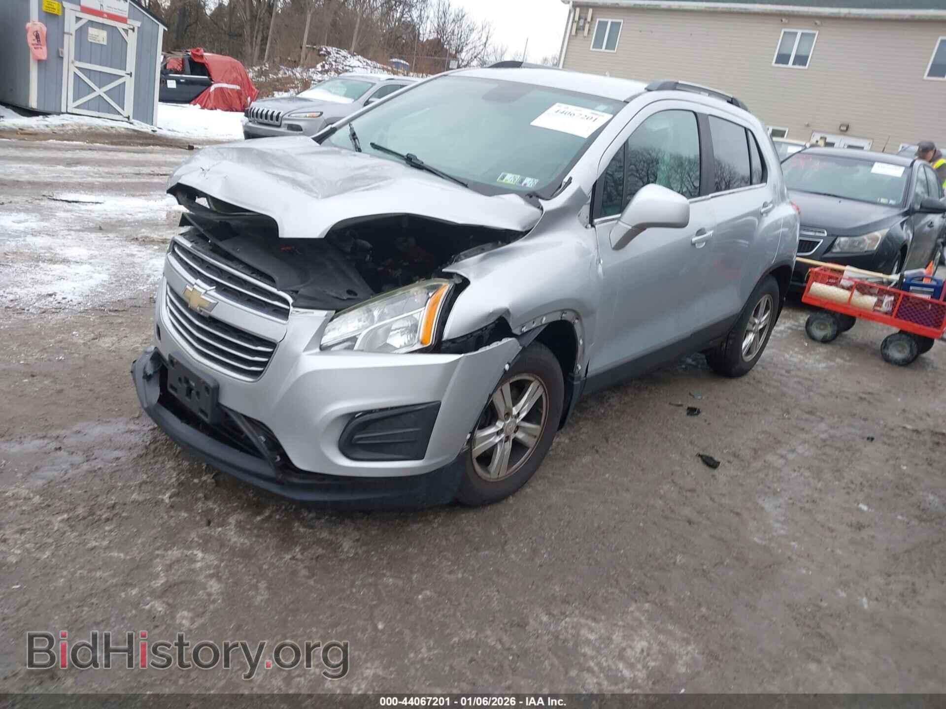 2016 CHEVROLET TRAX - VIN: 3GNCJPSB8GL152162 - Фото 2