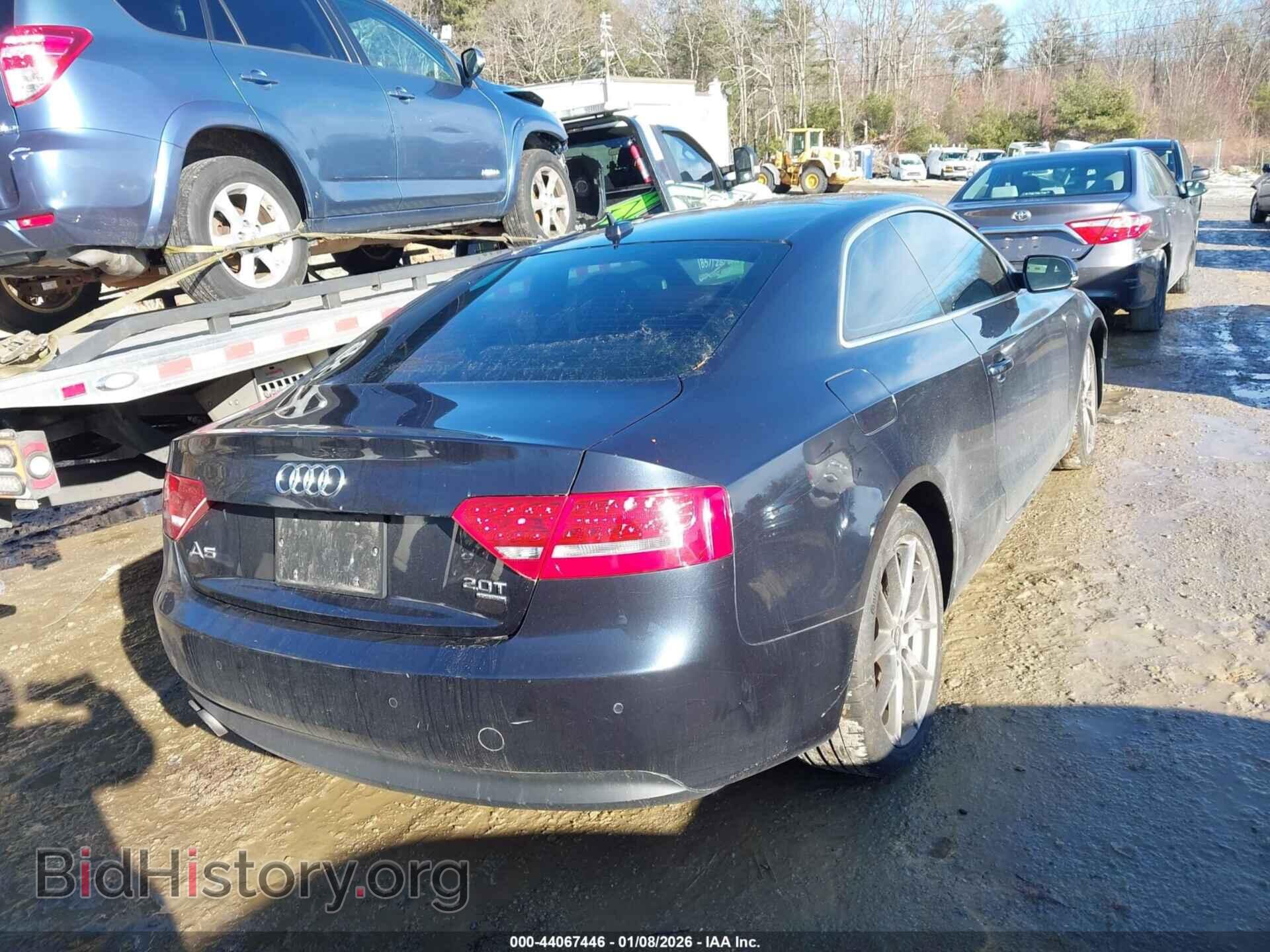 2012 AUDI A5 - VIN: WAULFAFR0CA018940 - Фото 4