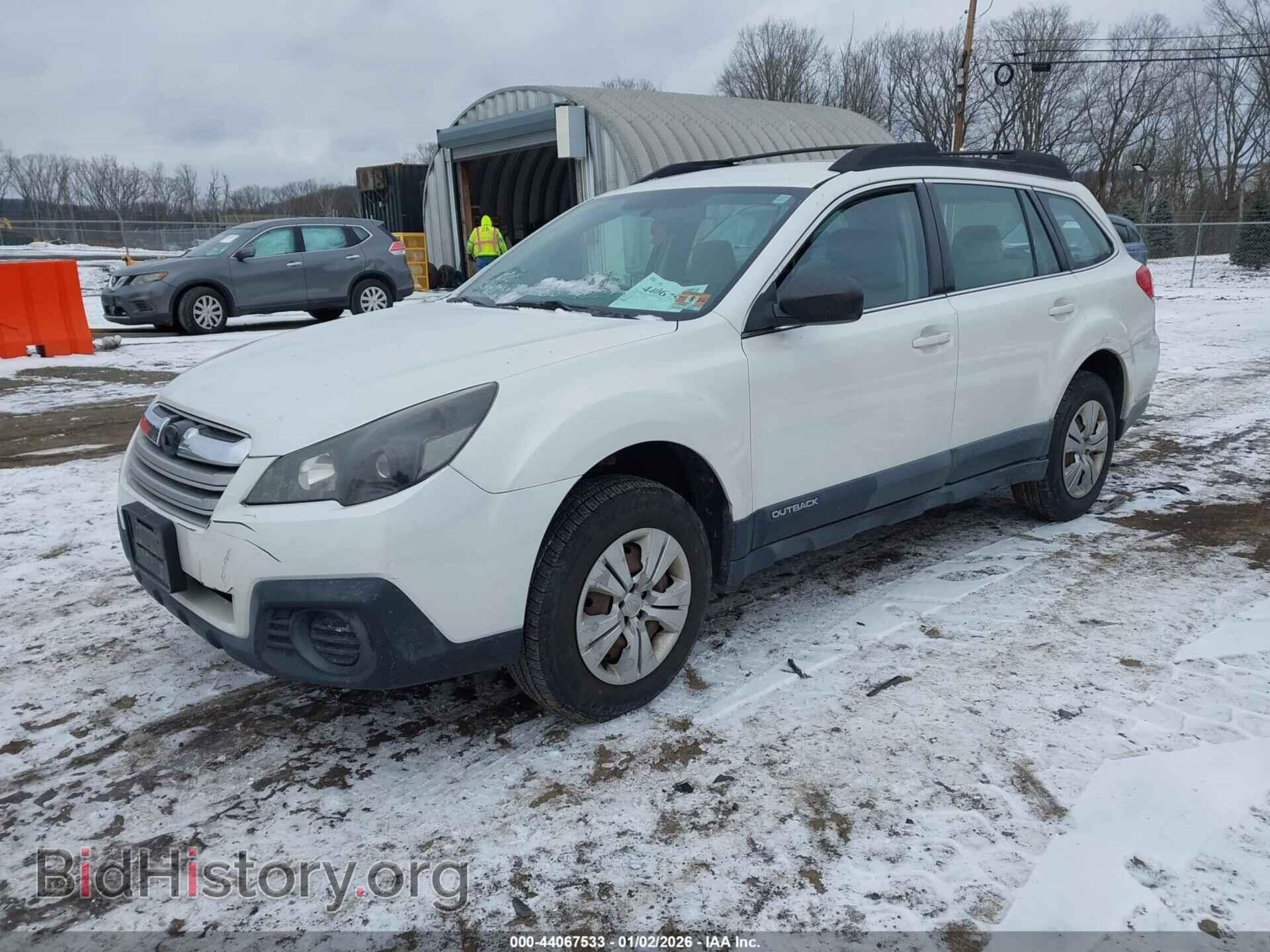 2014 SUBARU OUTBACK - VIN: 4S4BRBACXE3204308 - Фото 2