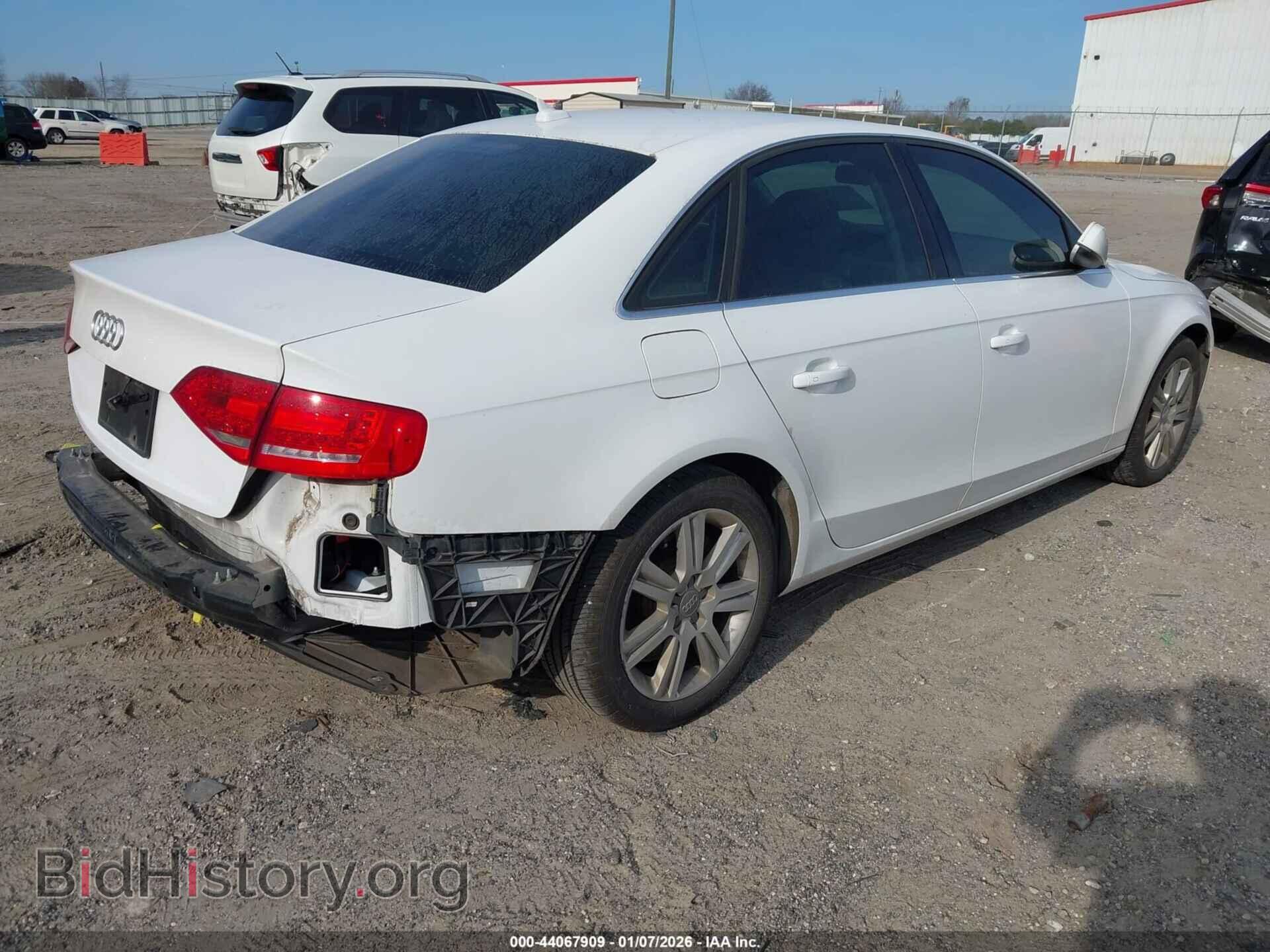 2012 AUDI A4 - VIN: WAUBFAFL9CN006382 - Фото 4