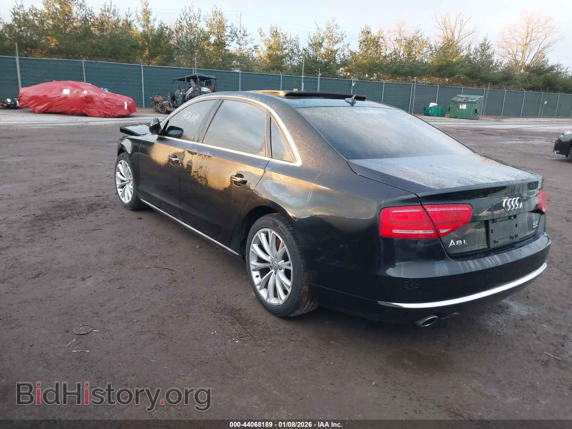 2011 AUDI A8 L - VIN: WAURVAFD4BN014818 - Фото 3
