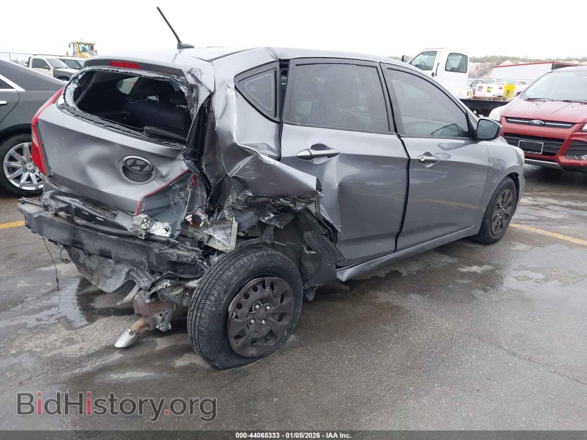 2015 HYUNDAI ACCENT - VIN: KMHCT5AE3FU213162 - Фото 4