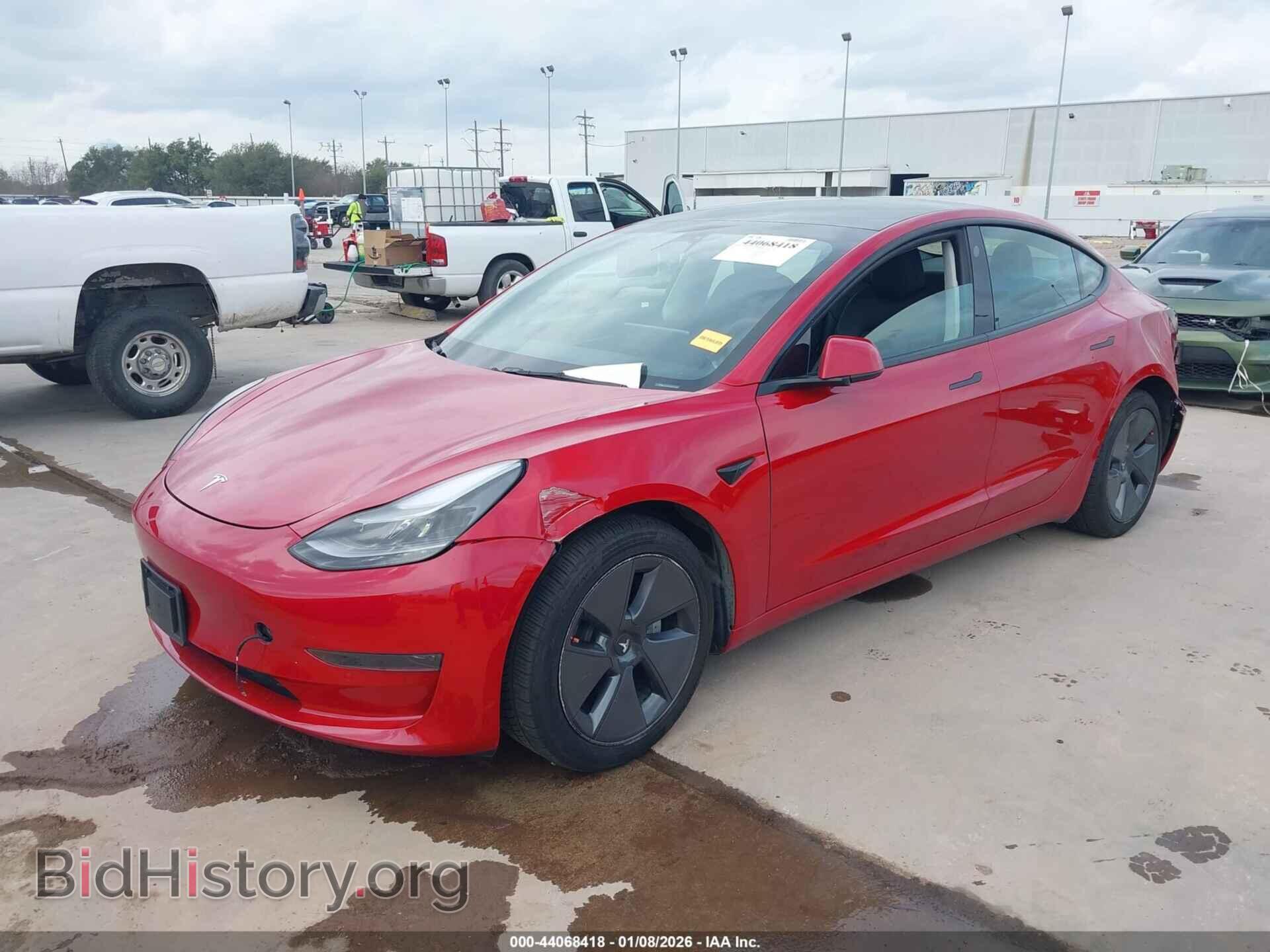 2022 TESLA MODEL 3 - VIN: 5YJ3E1EA1NF375152 - Фото 2