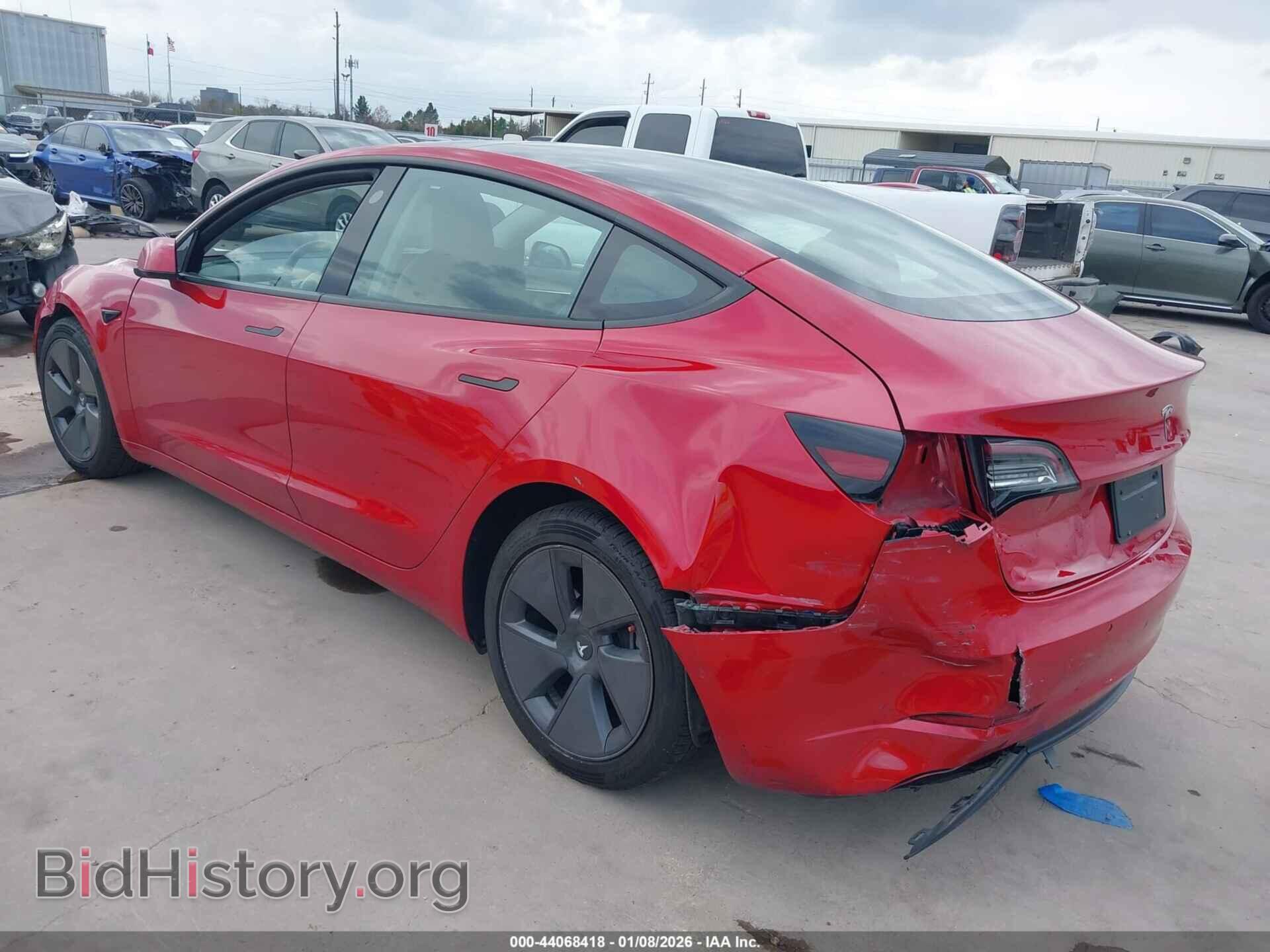 2022 TESLA MODEL 3 - VIN: 5YJ3E1EA1NF375152 - Фото 3