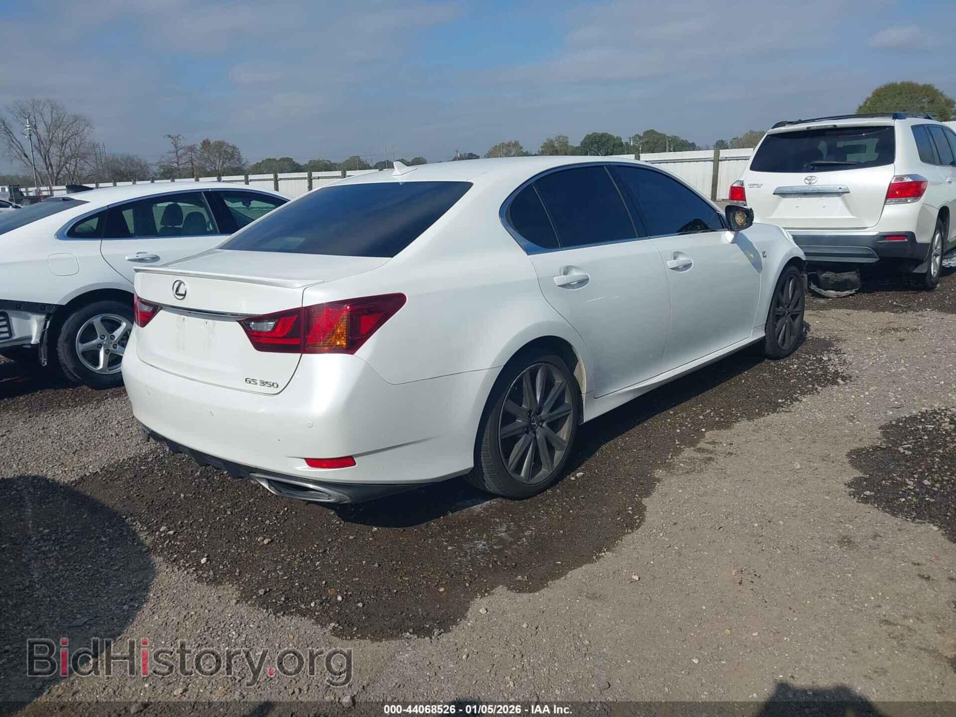 2013 LEXUS GS 350 - VIN: JTHBE1BL9D5023100 - Фото 4
