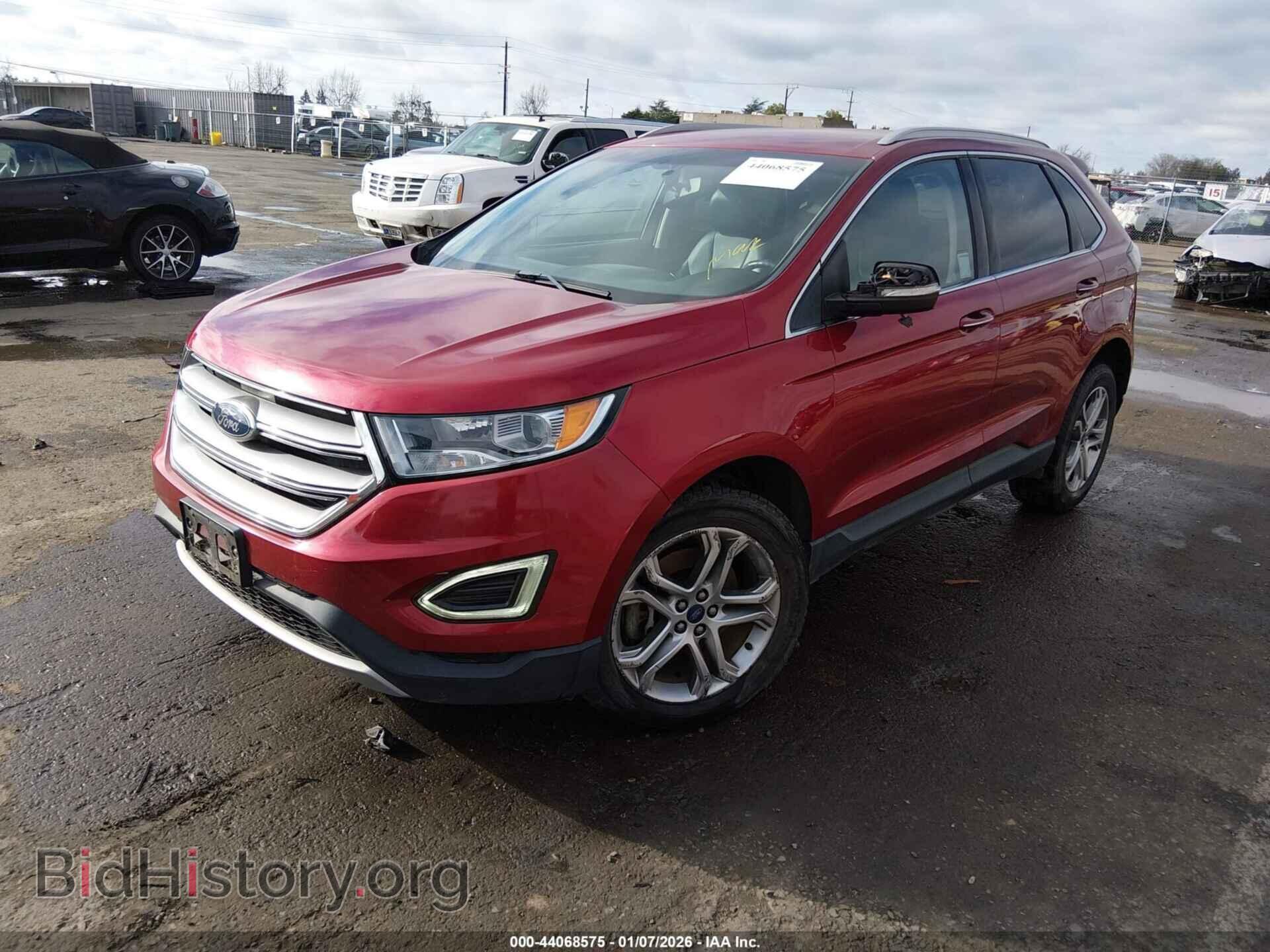 2016 FORD EDGE - VIN: 2FMPK4K90GBB13639 - Фото 2