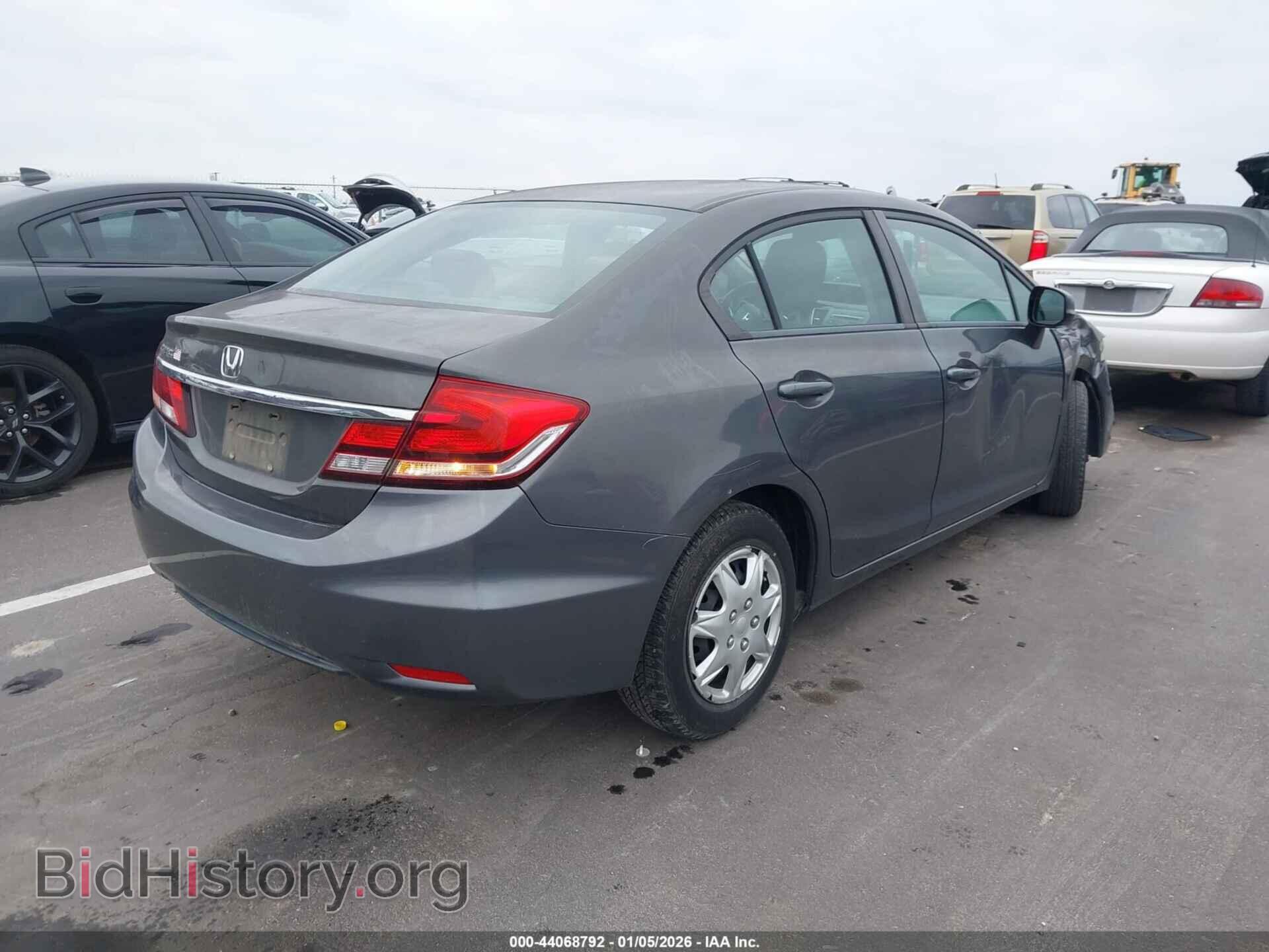 2013 HONDA CIVIC - VIN: 2HGFB2F51DH589694 - Фото 4