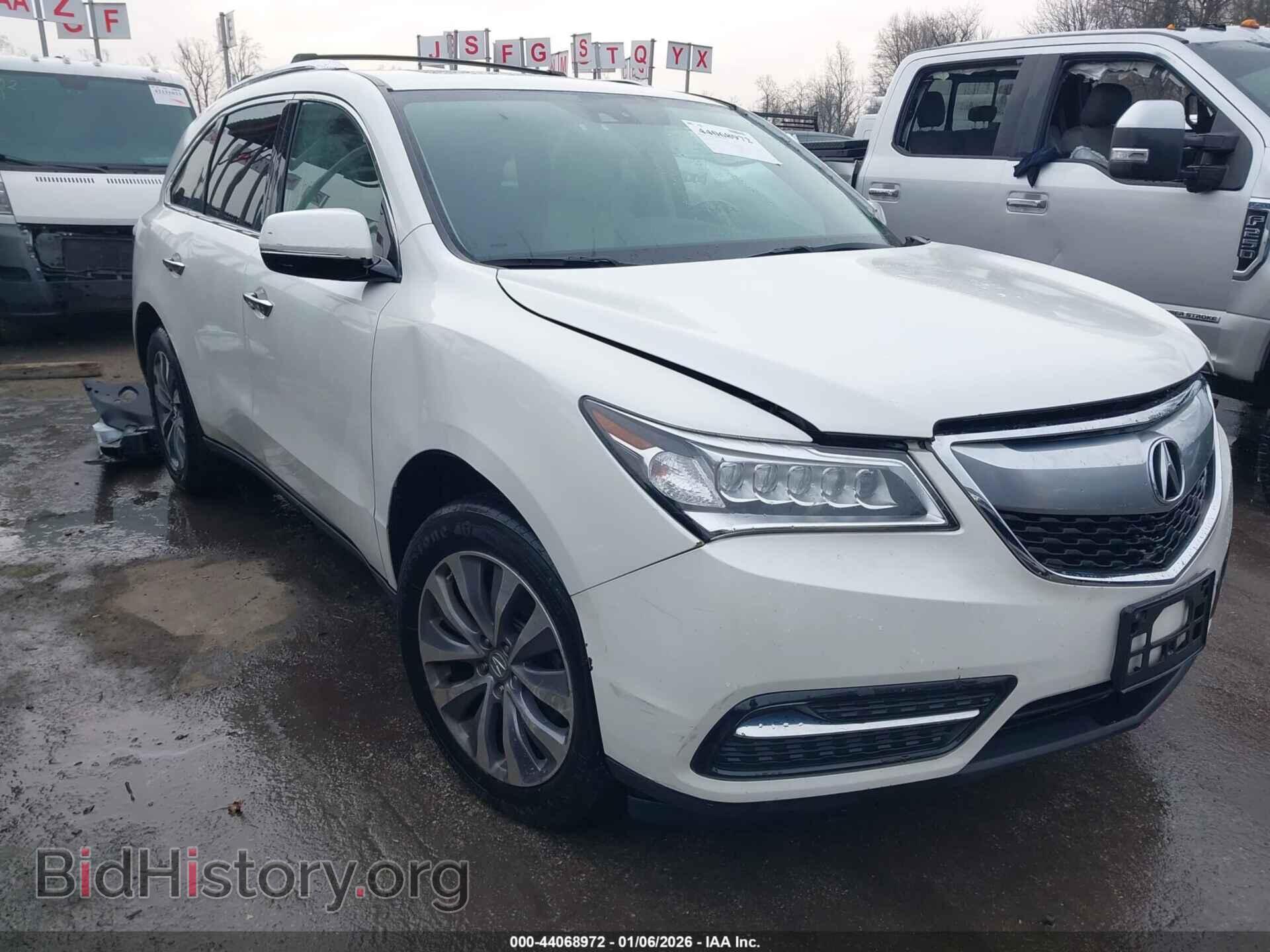 Фотография 5FRYD4H45EB045092 - ACURA MDX 2014
