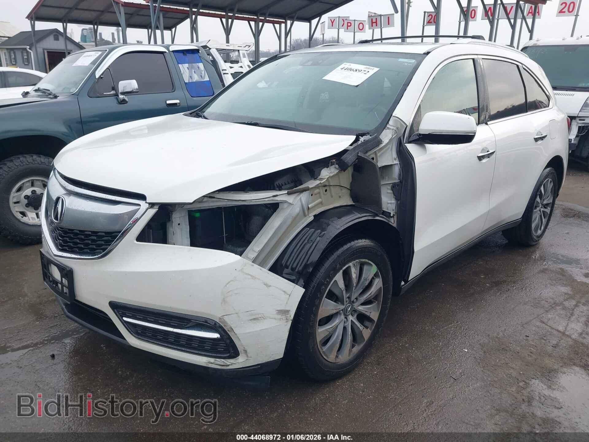 2014 ACURA MDX - VIN: 5FRYD4H45EB045092 - Фото 2