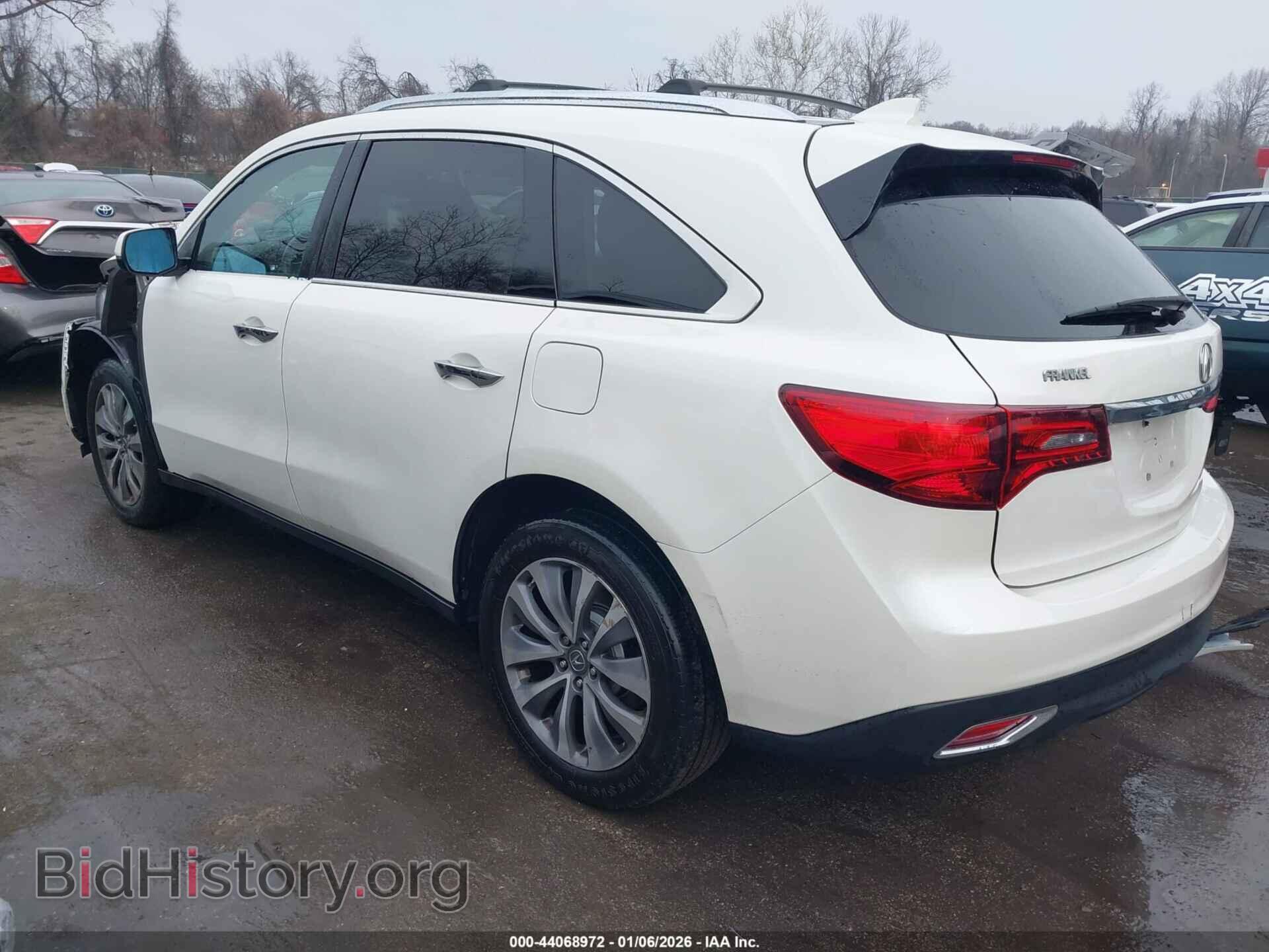 2014 ACURA MDX - VIN: 5FRYD4H45EB045092 - Фото 3