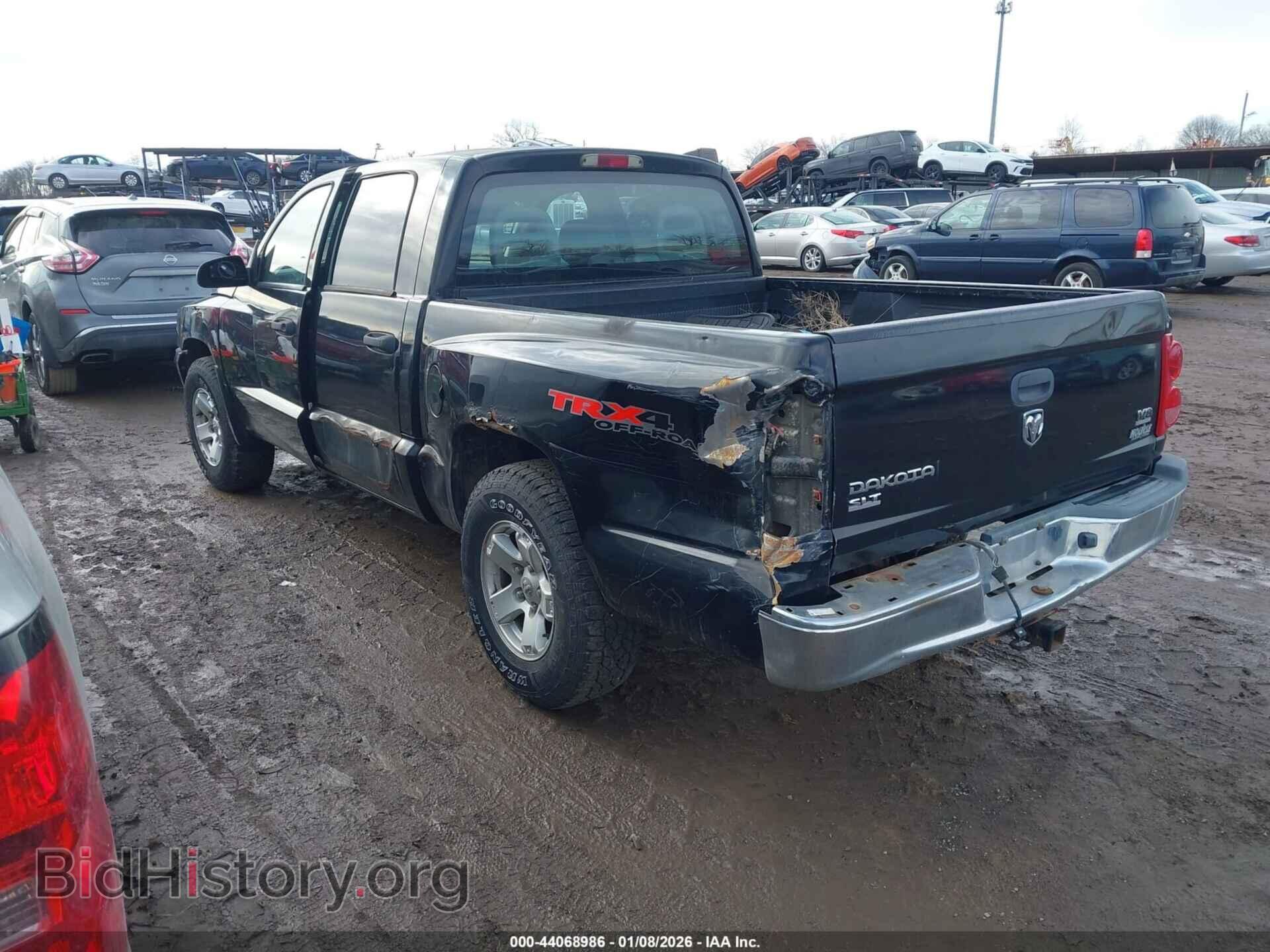 2006 DODGE DAKOTA - VIN: 1D7HW48N86S522922 - Фото 3