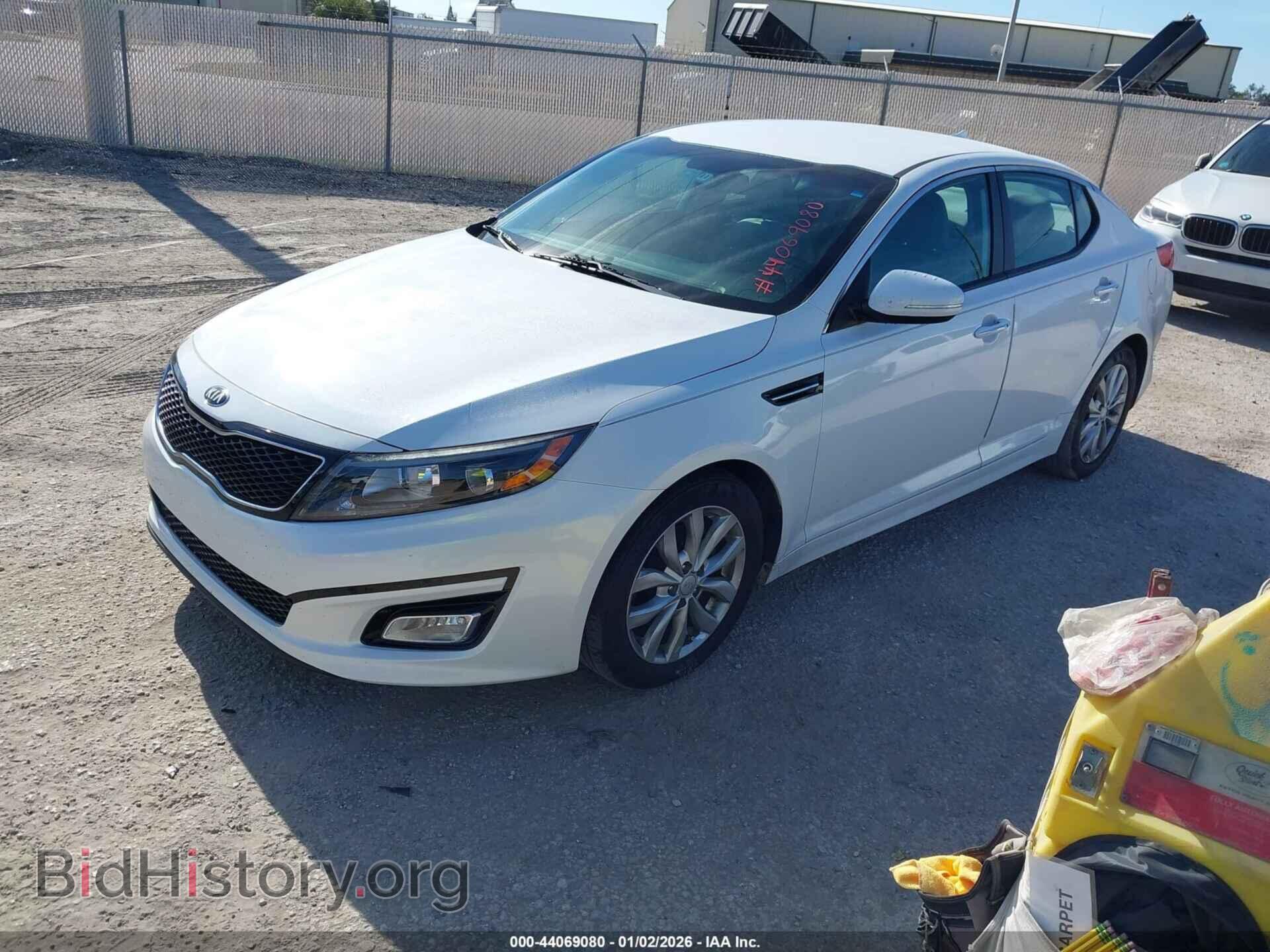 2015 KIA OPTIMA - VIN: 5XXGN4A76FG421232 - Фото 2