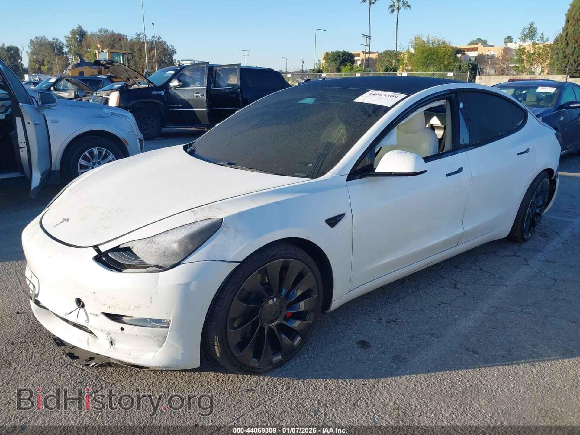 2021 TESLA MODEL 3 - VIN: 5YJ3E1EC9MF020312 - Фото 2