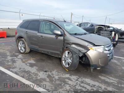 2013 Ford EDGE SEL, коричневый — VIN 2FMDK3JC4DBB98961, IAAI