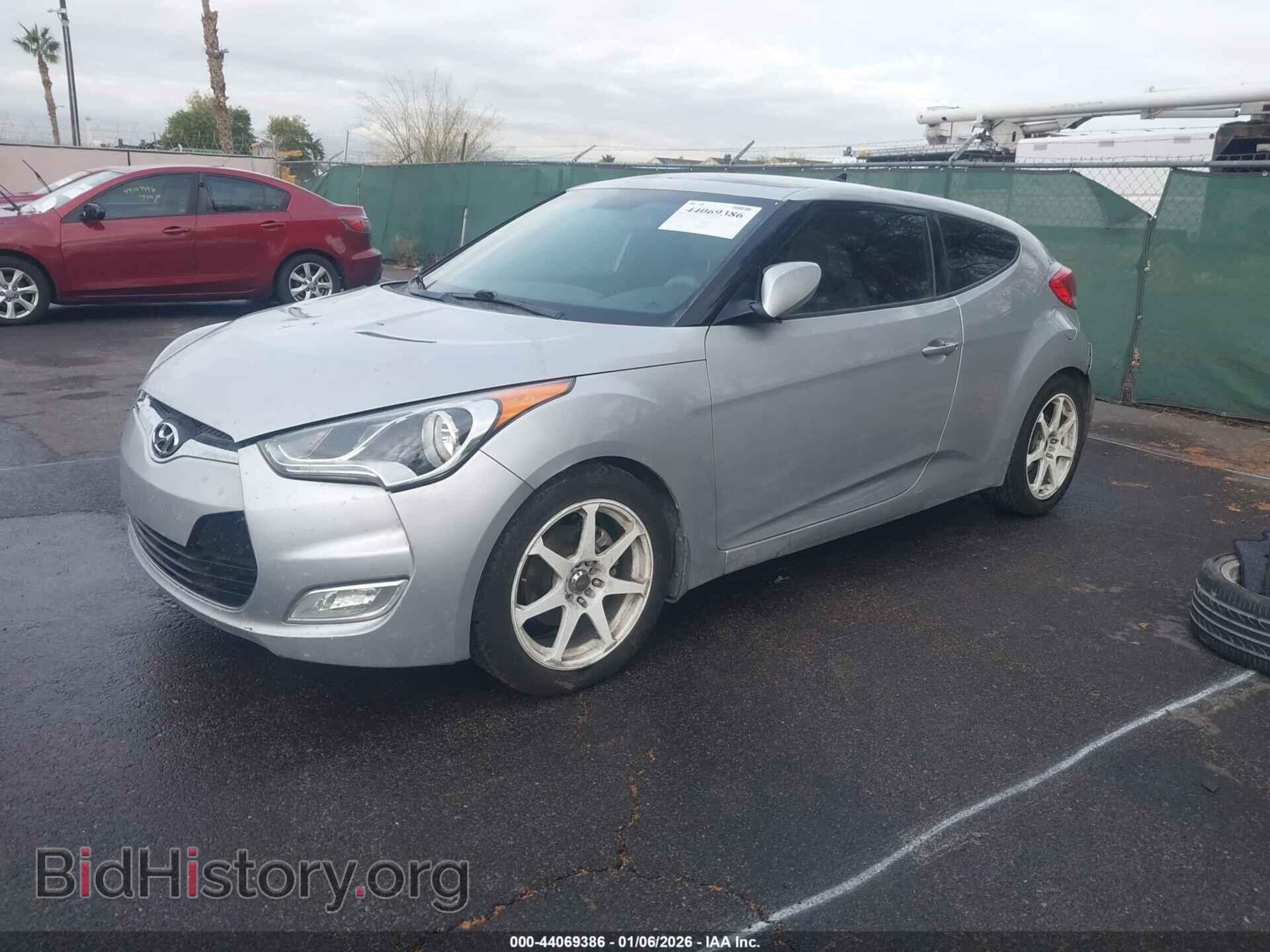 2012 HYUNDAI VELOSTER - VIN: KMHTC6AD2CU079432 - Фото 2