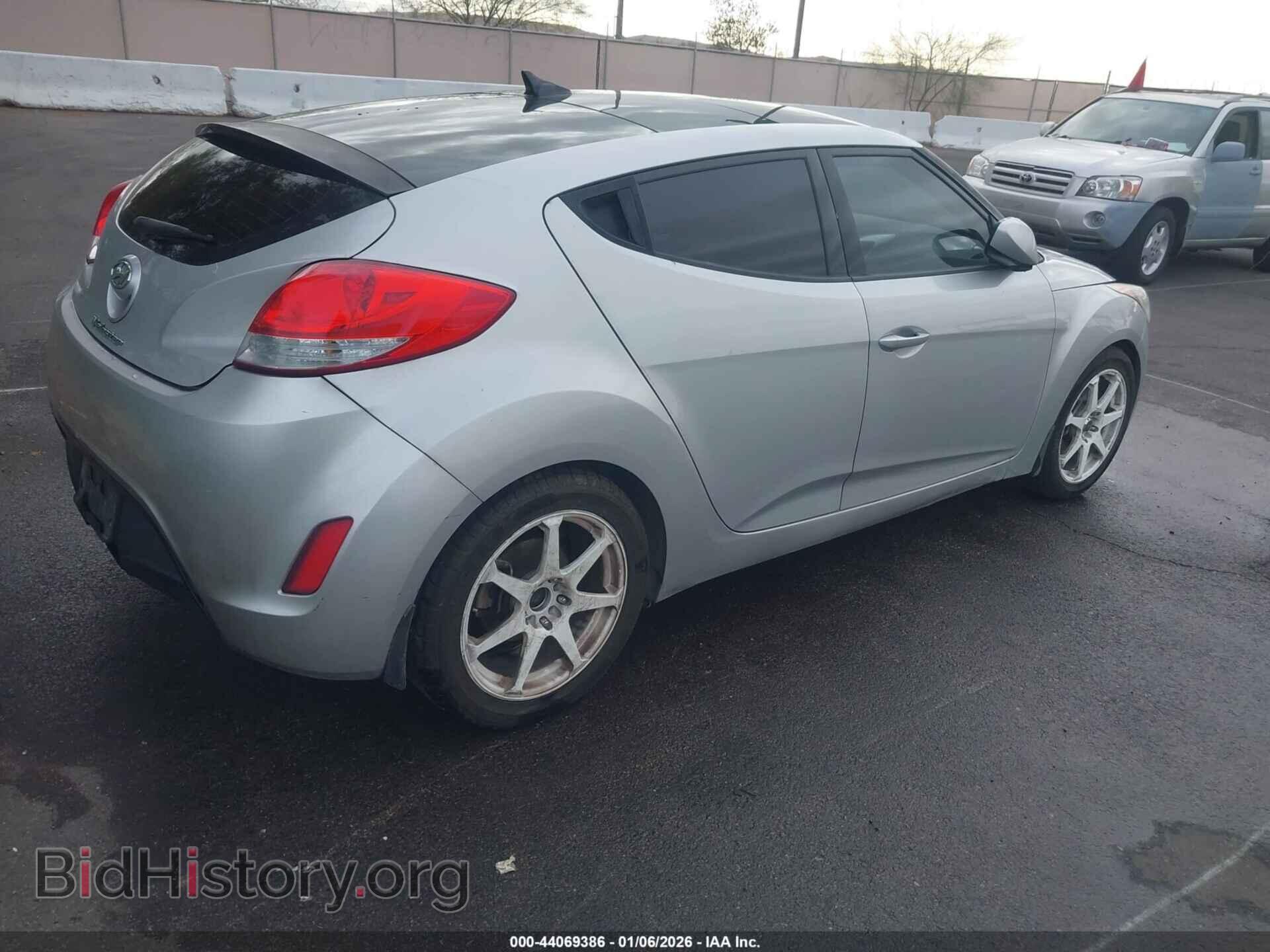 2012 HYUNDAI VELOSTER - VIN: KMHTC6AD2CU079432 - Фото 4