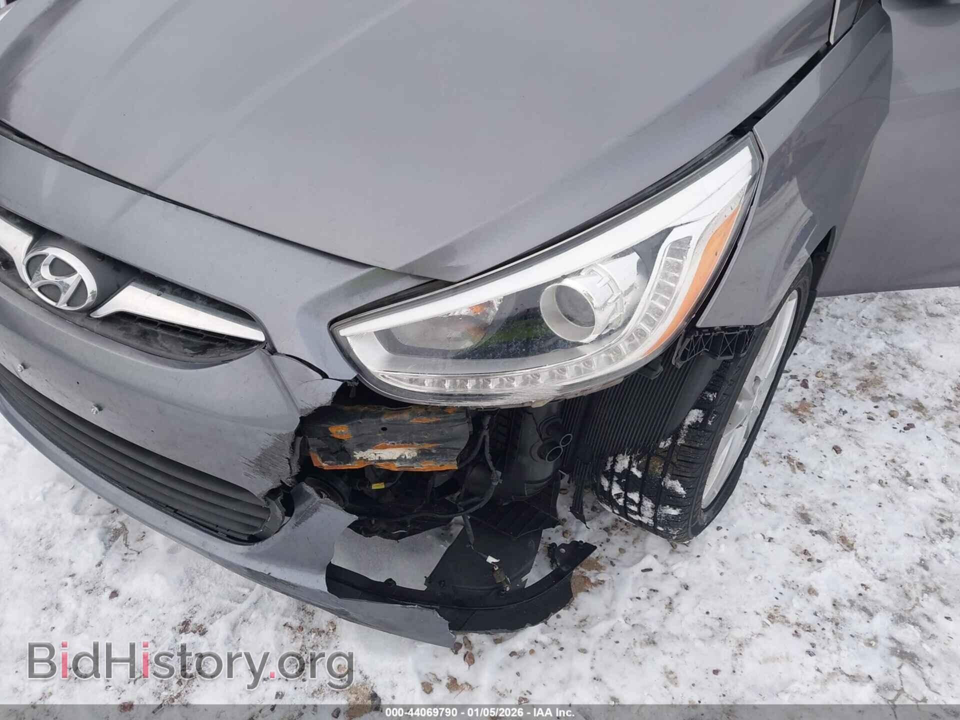 2014 HYUNDAI ACCENT - VIN: KMHCU5AE6EU196028 - Фото 6
