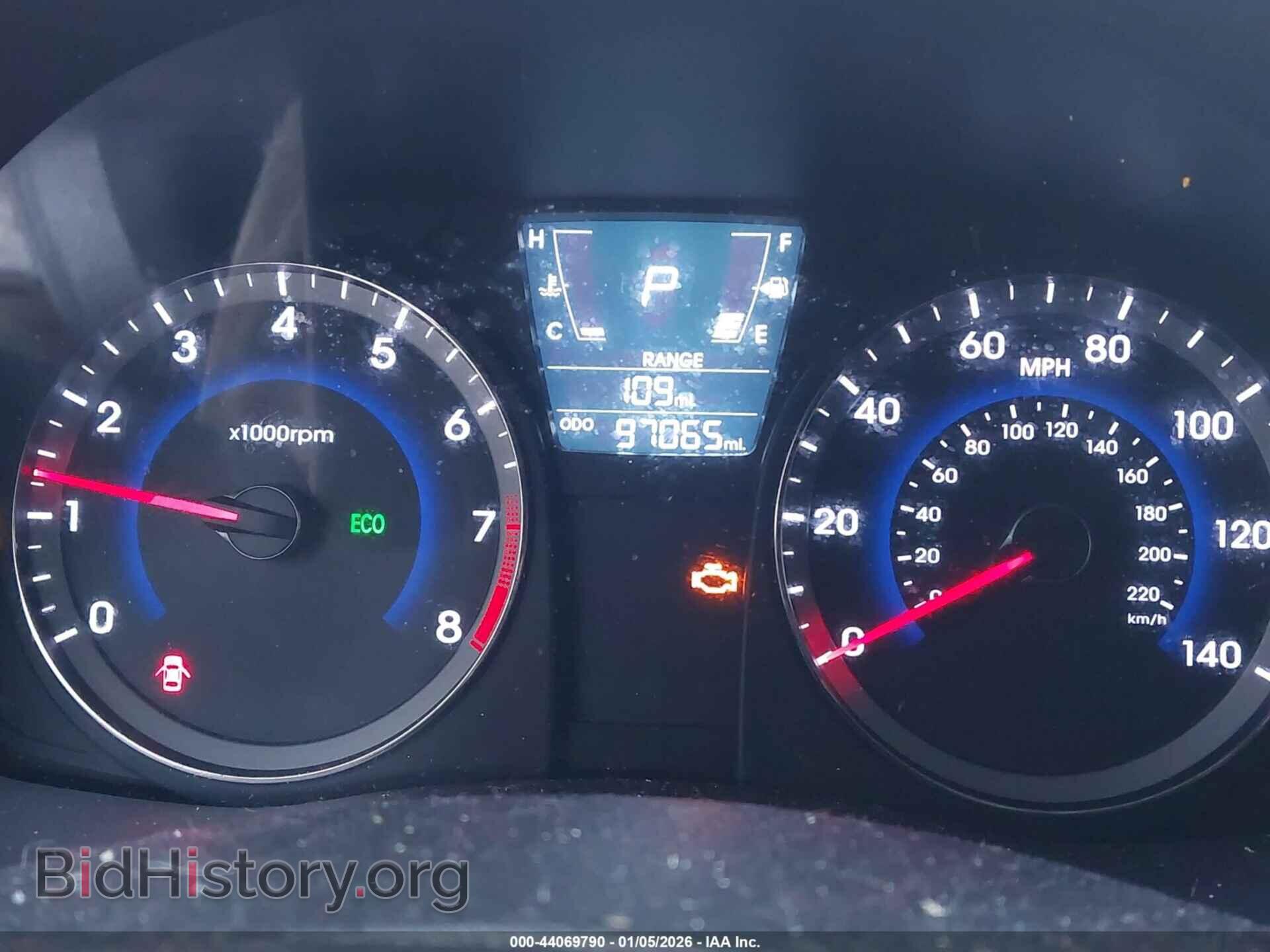 2014 HYUNDAI ACCENT - VIN: KMHCU5AE6EU196028 - Фото 7