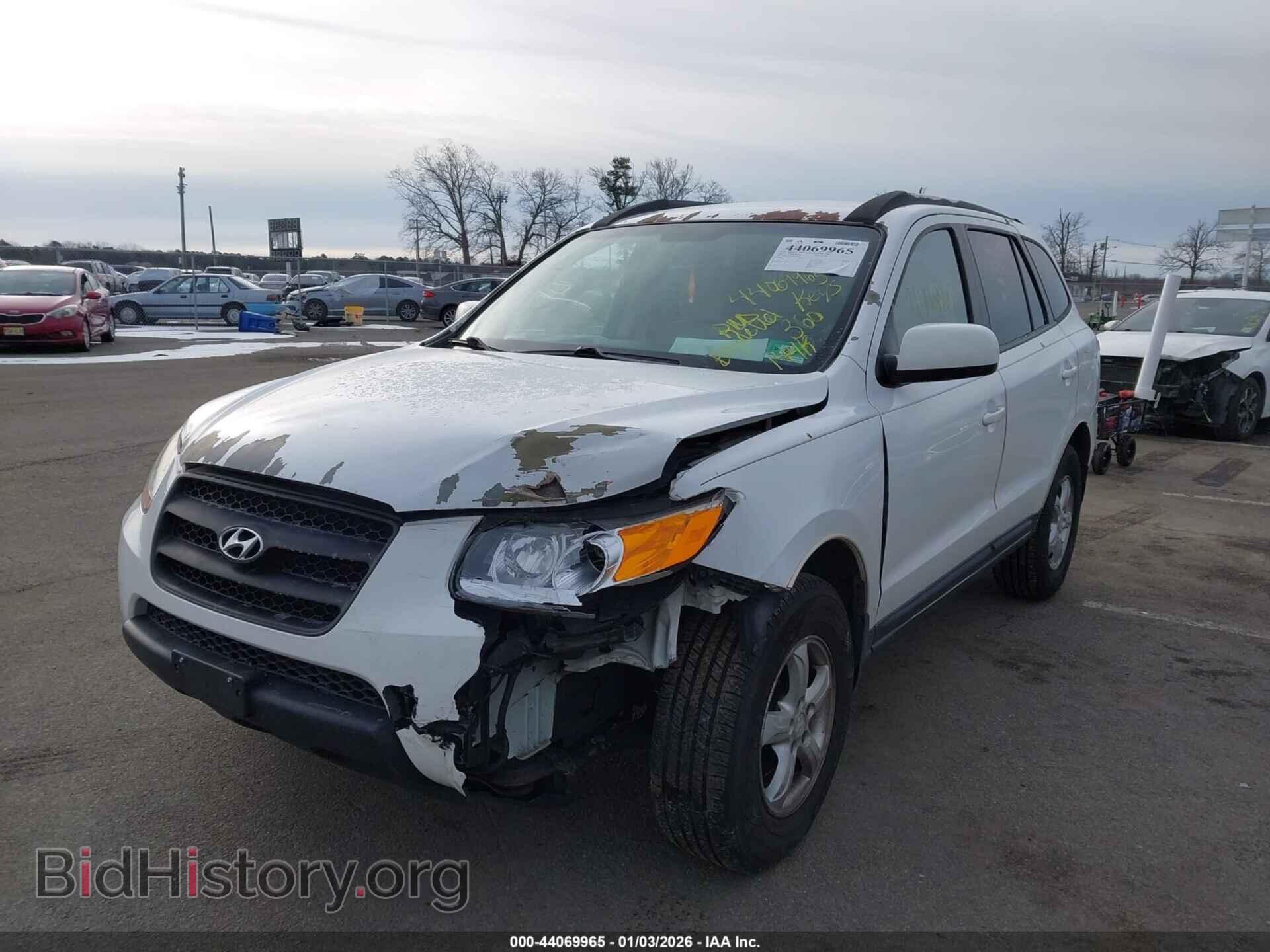 2008 HYUNDAI SANTA FE - VIN: 5NMSG13D58H149878 - Фото 2