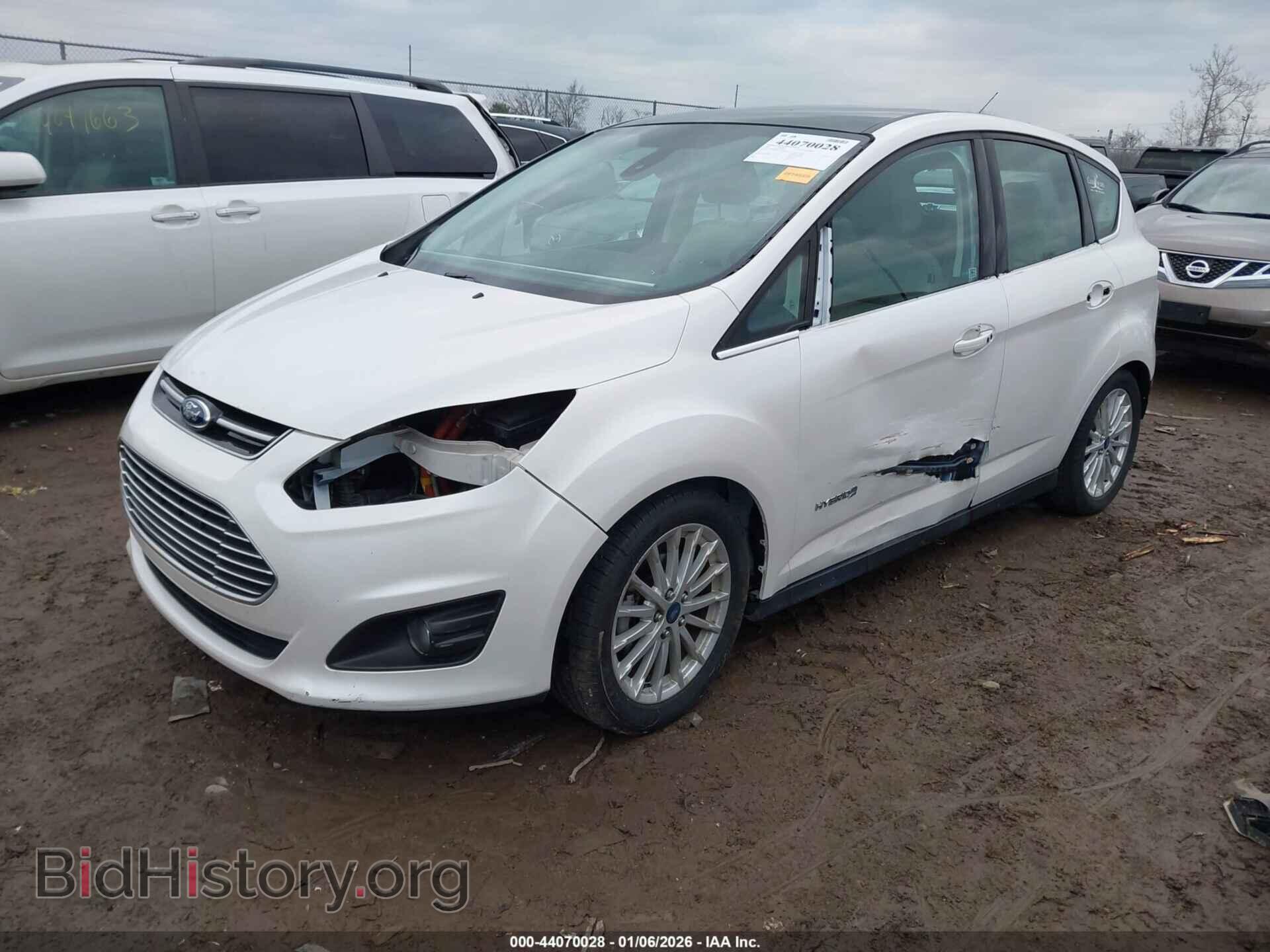 2013 FORD C-MAX HYBRID - VIN: 1FADP5BU8DL529149 - Фото 2
