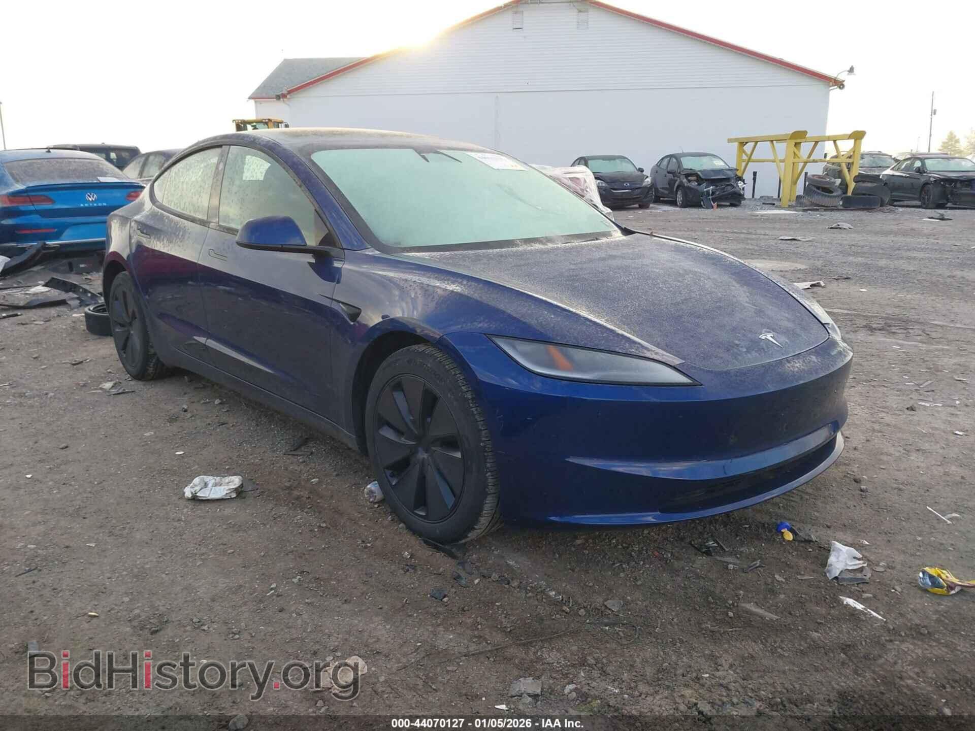 Photo 5YJ3E1EB1SF932615 - TESLA MODEL 3 2025