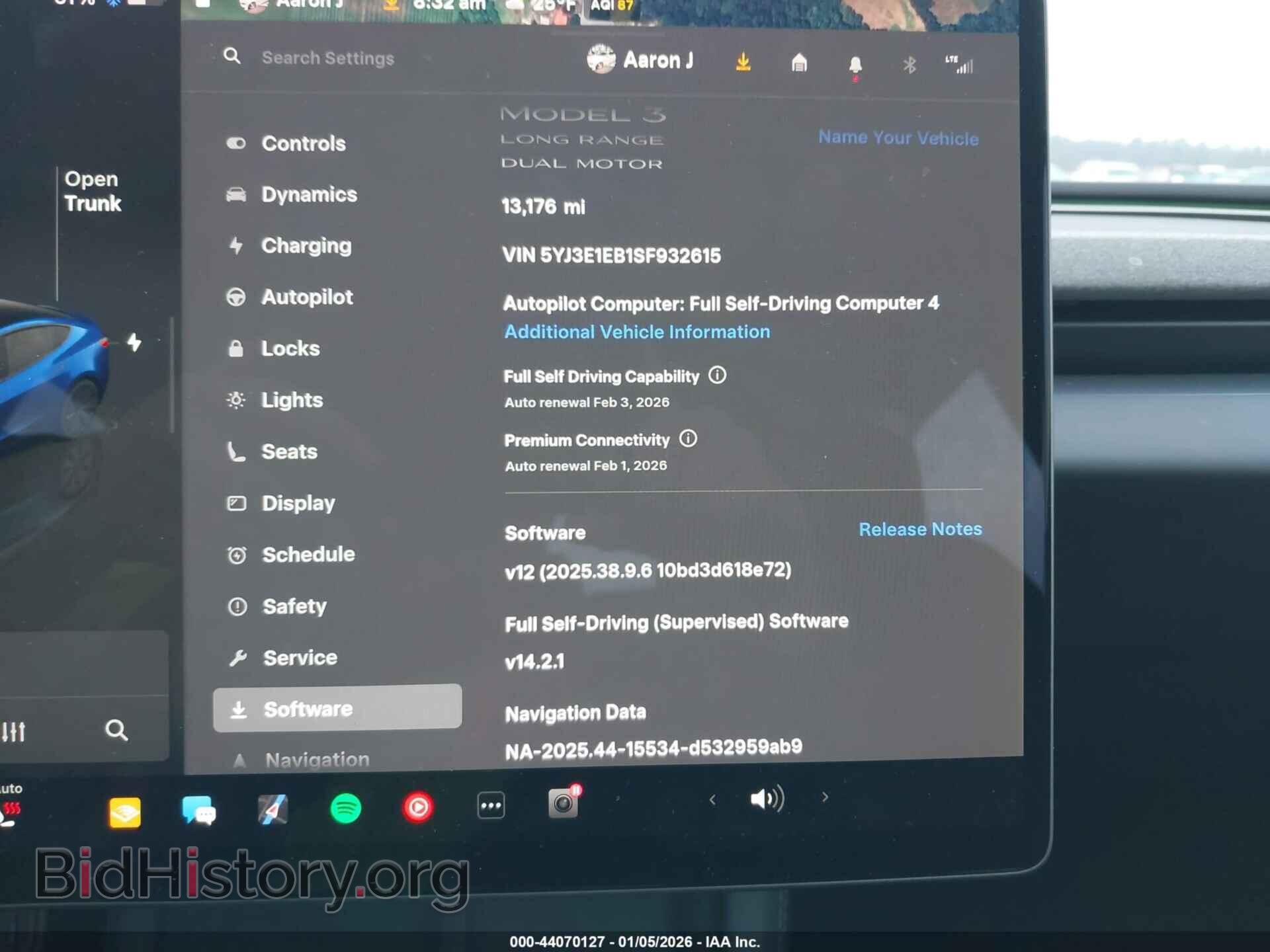 2025 TESLA MODEL 3 - VIN: 5YJ3E1EB1SF932615 - Фото 18