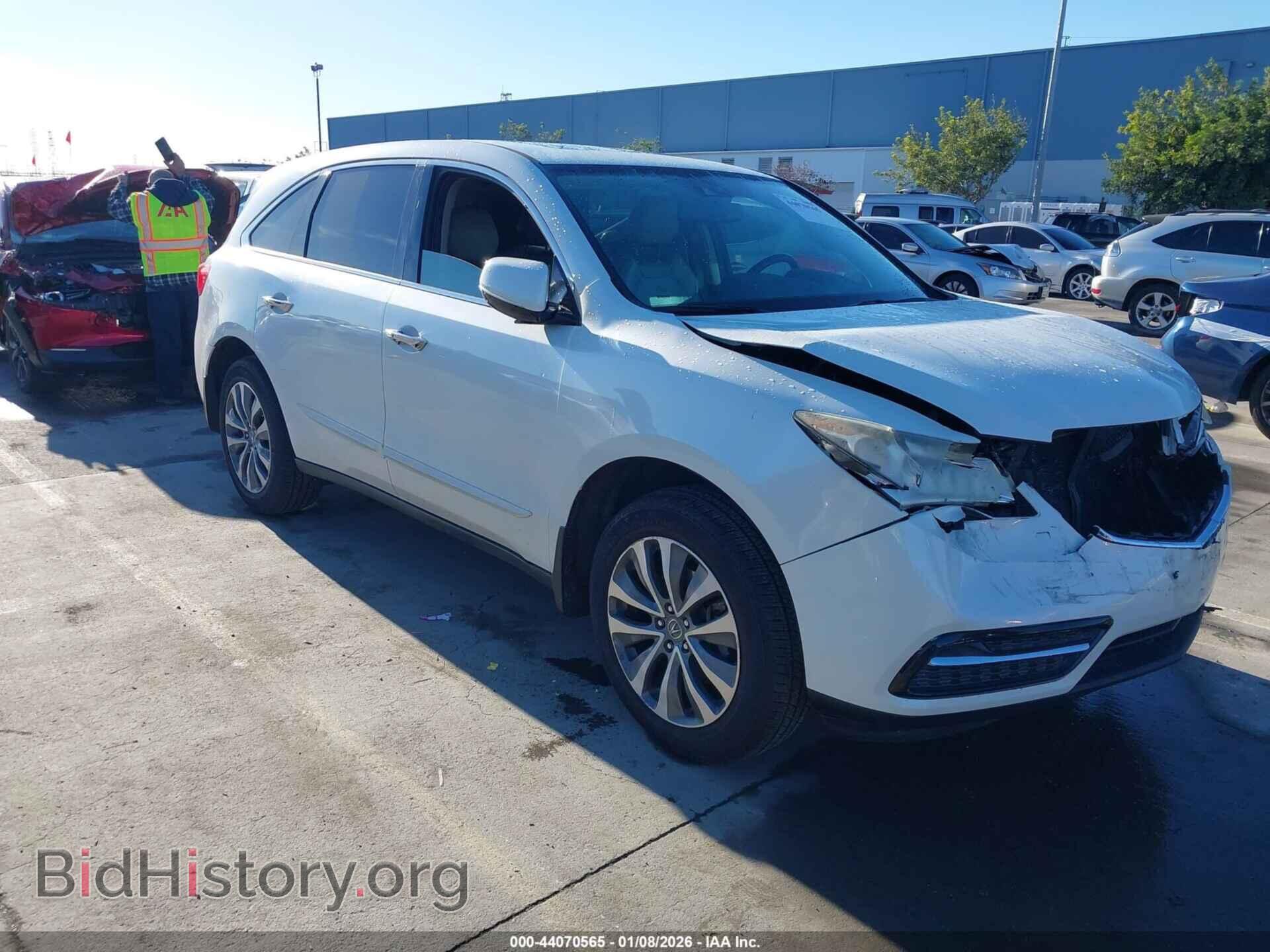 Фотография 5FRYD4H42EB046247 - ACURA MDX 2014