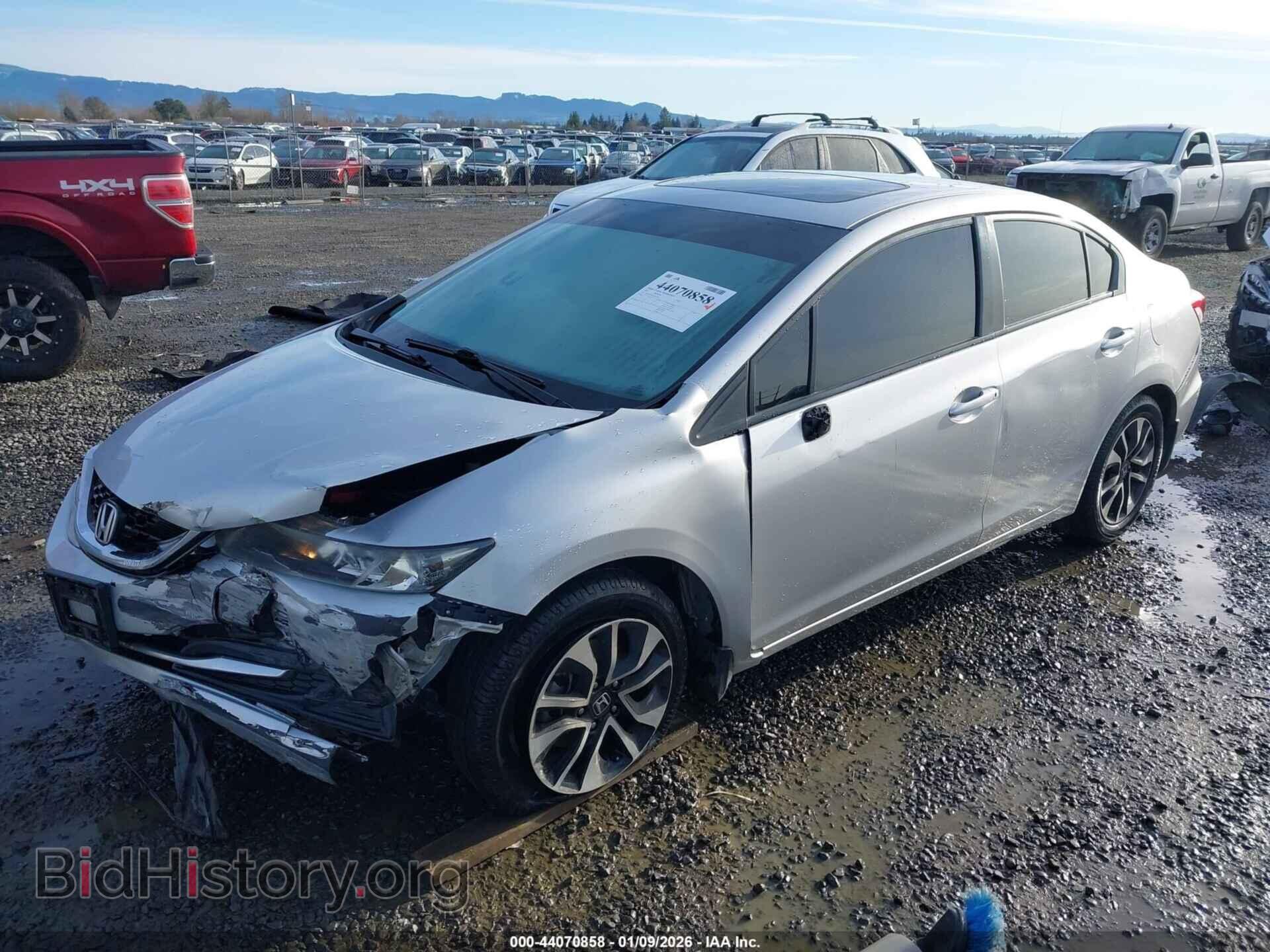 2013 HONDA CIVIC - VIN: 19XFB2F8XDE287809 - Фото 2