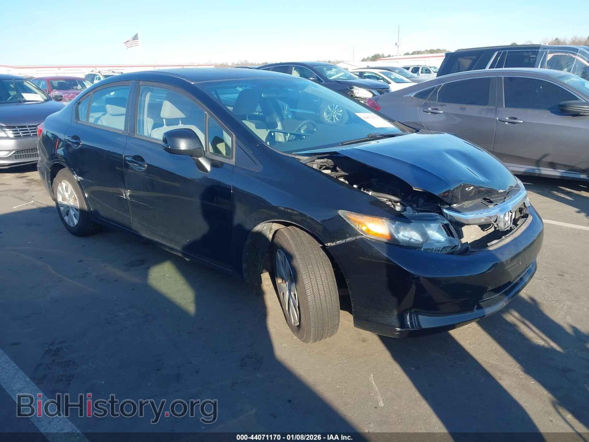 Photo 2HGFB2F50CH301968 - HONDA CIVIC 2012
